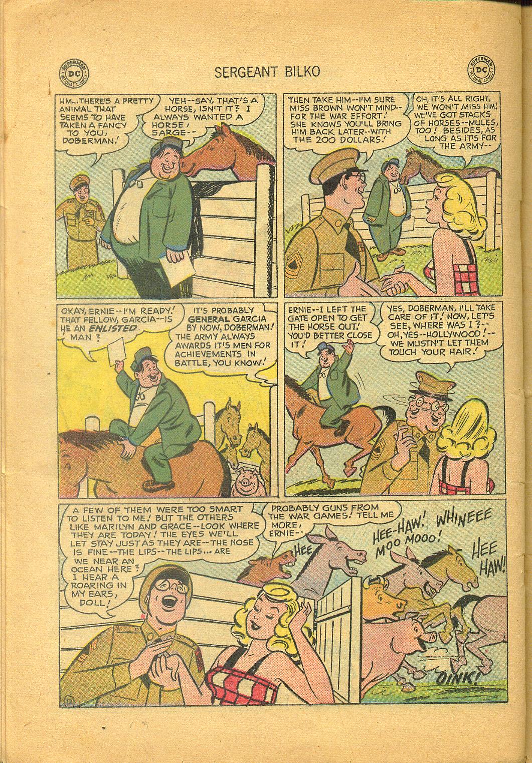 Read online Sergeant Bilko comic -  Issue #1 - 24