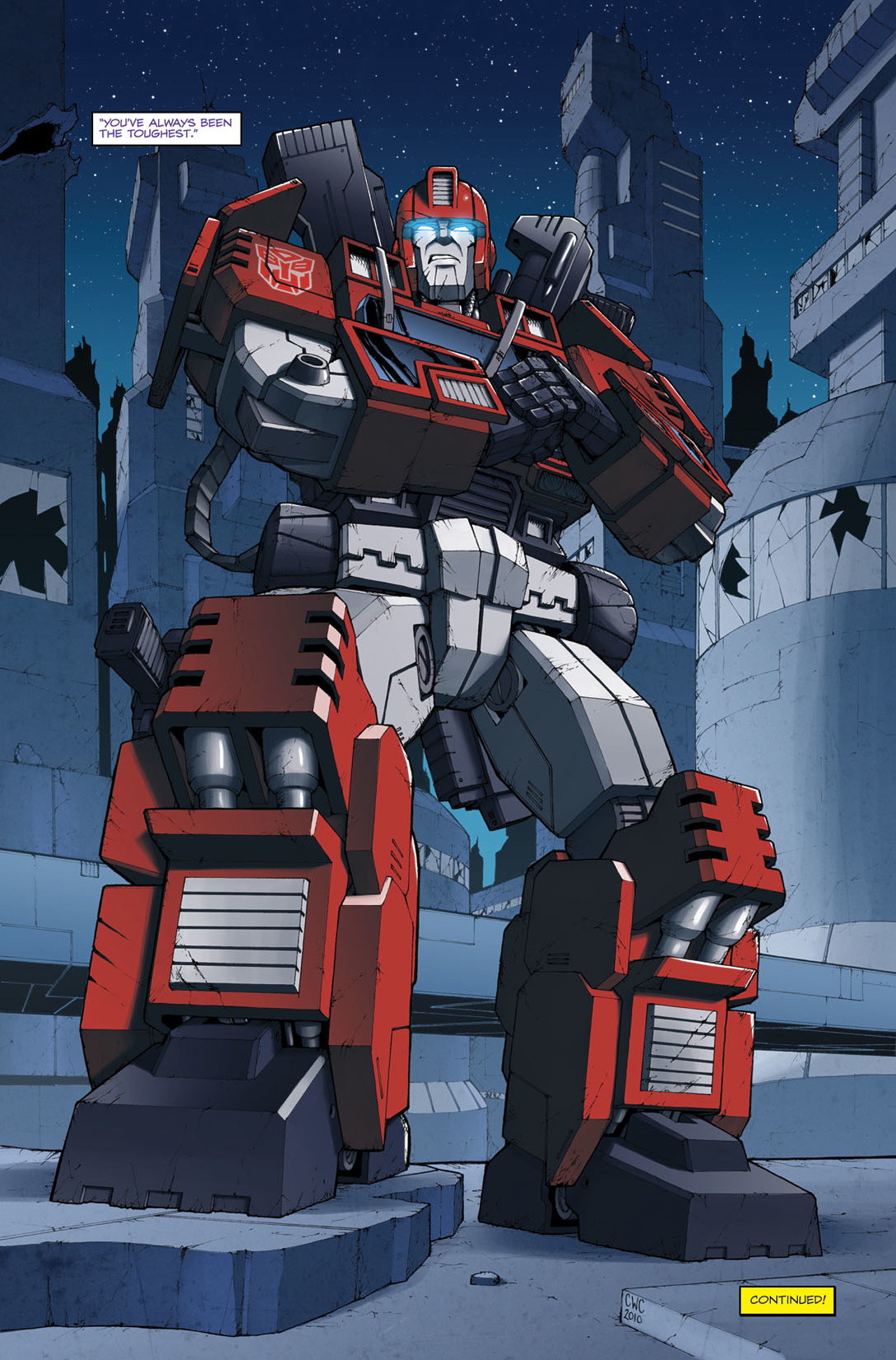 Read online The Transformers Ironhide comic Issue 3