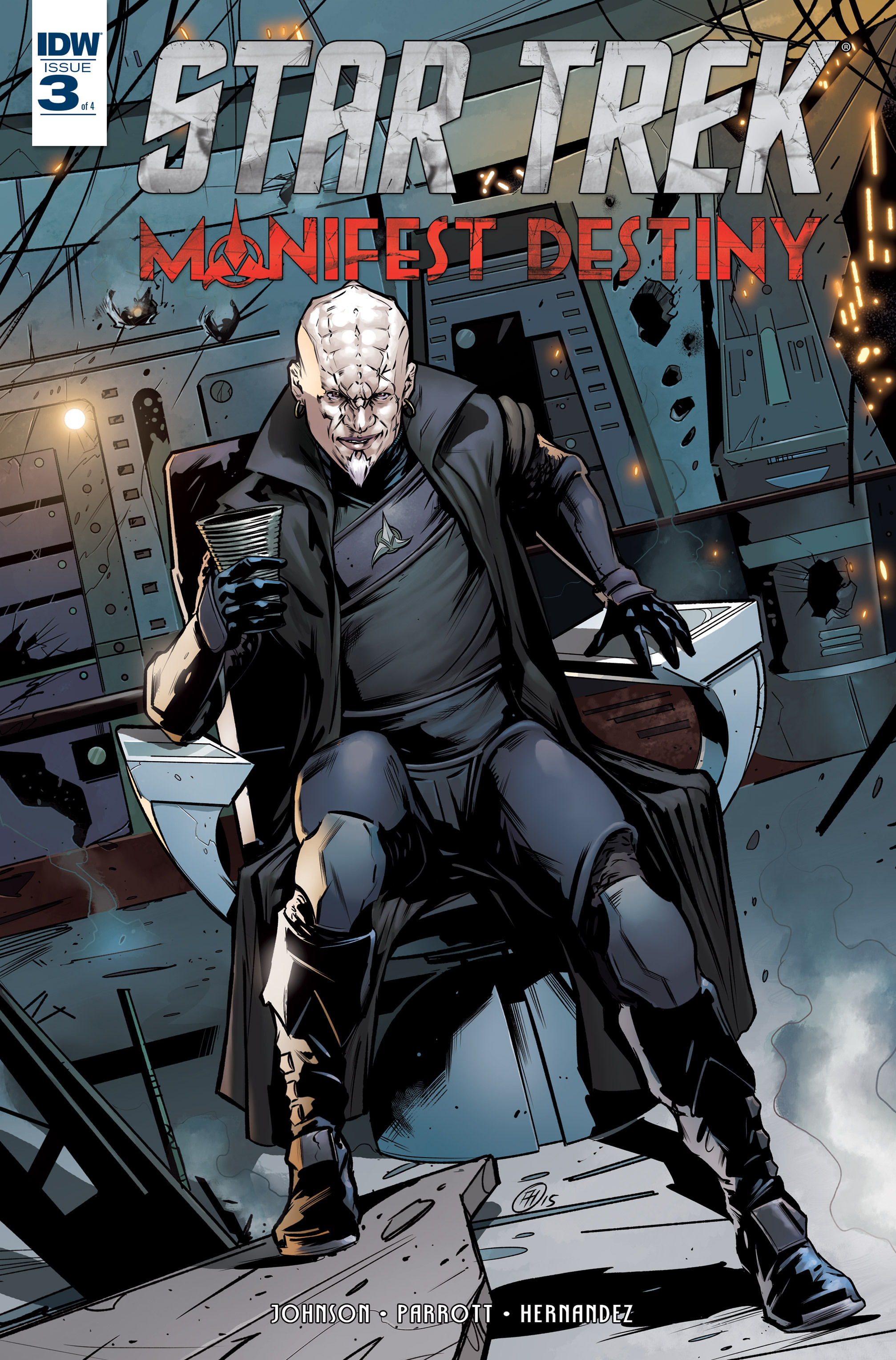 Read online Star Trek: Manifest Destiny comic -  Issue #3 - 1