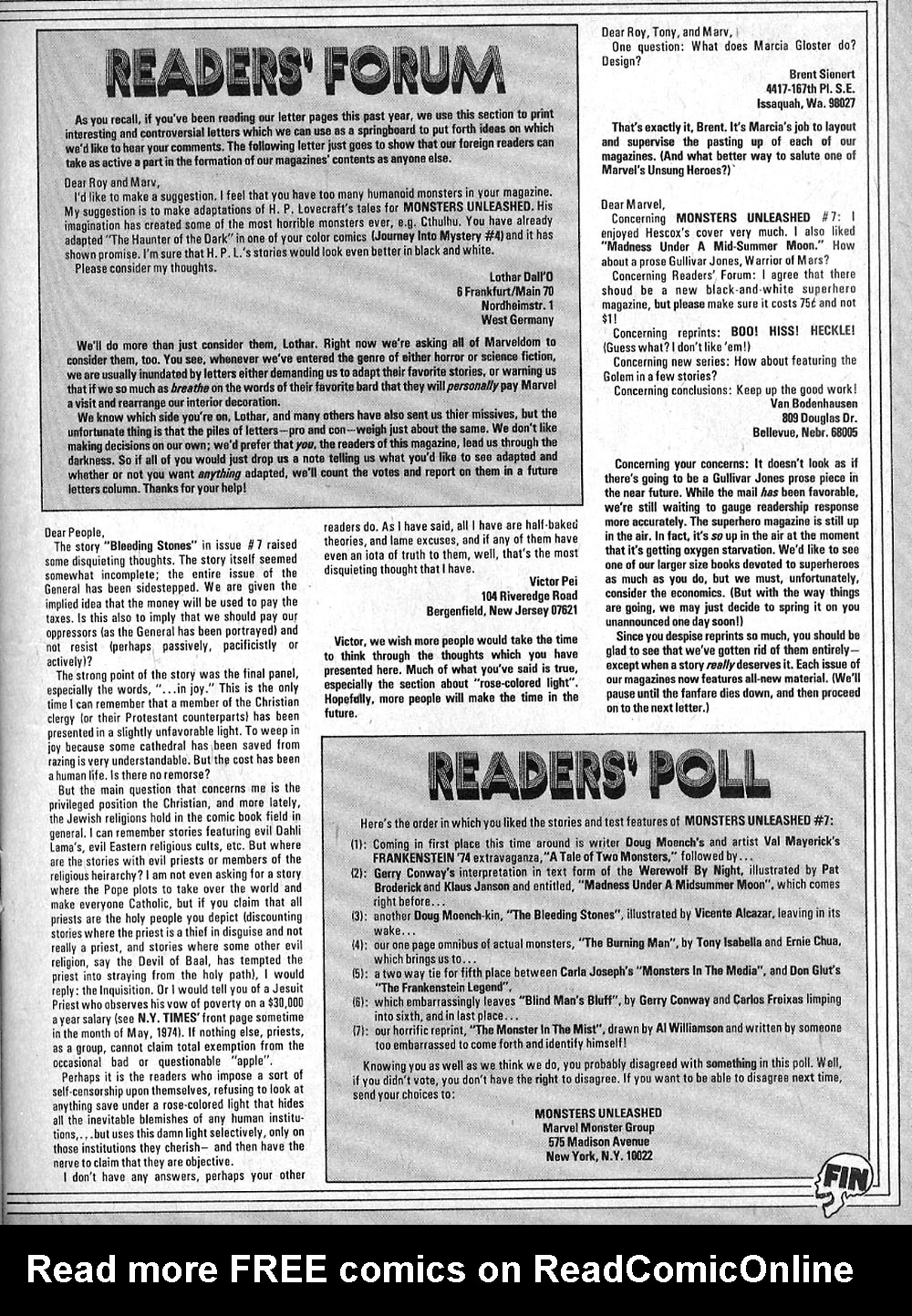 Read online Monsters Unleashed (1973) comic -  Issue #9 - 23