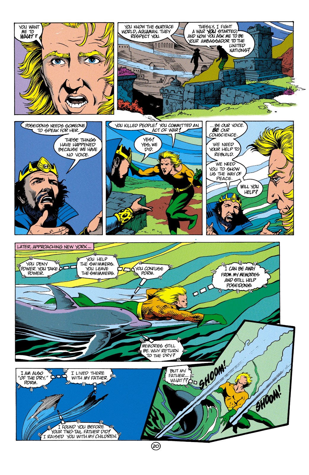 Aquaman (1991) Issue #4 #4 - English 21