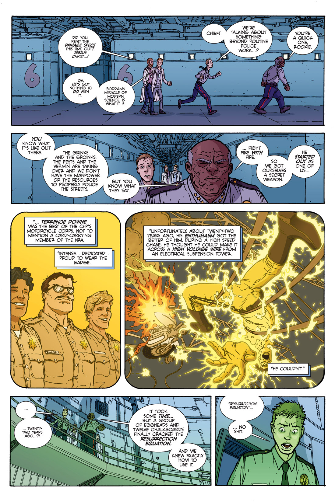 Read online Officer Downe: Bigger, Better, Bastard Edition comic -  Issue # TPB - 17