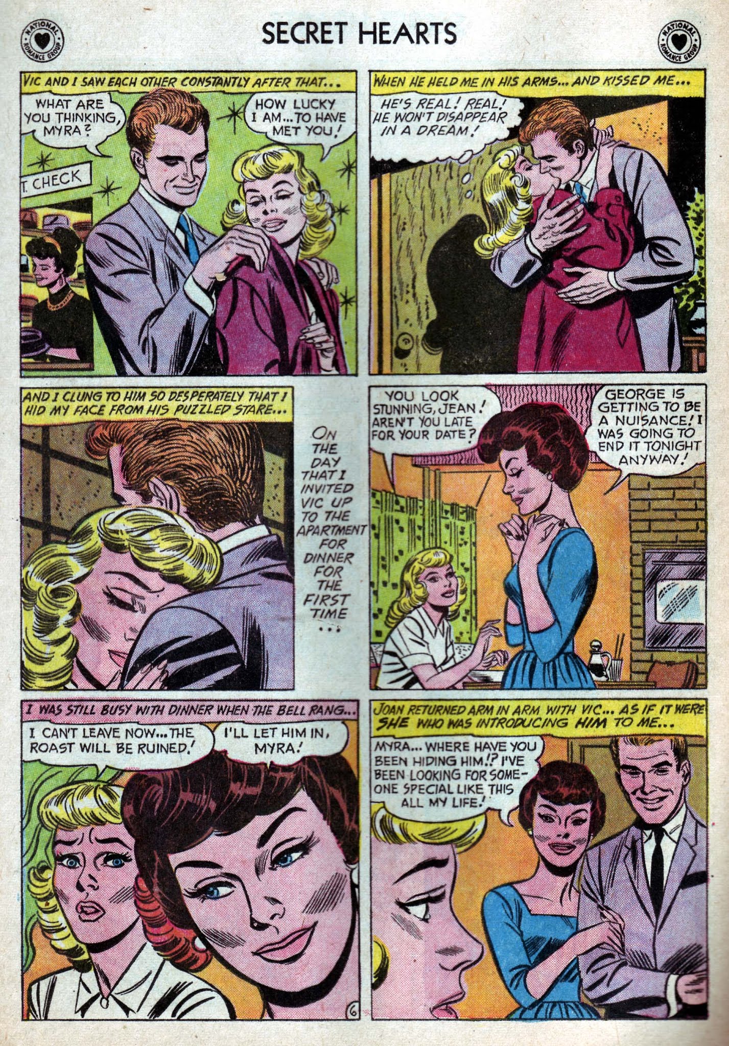 Read online Secret Hearts comic -  Issue #78 - 32