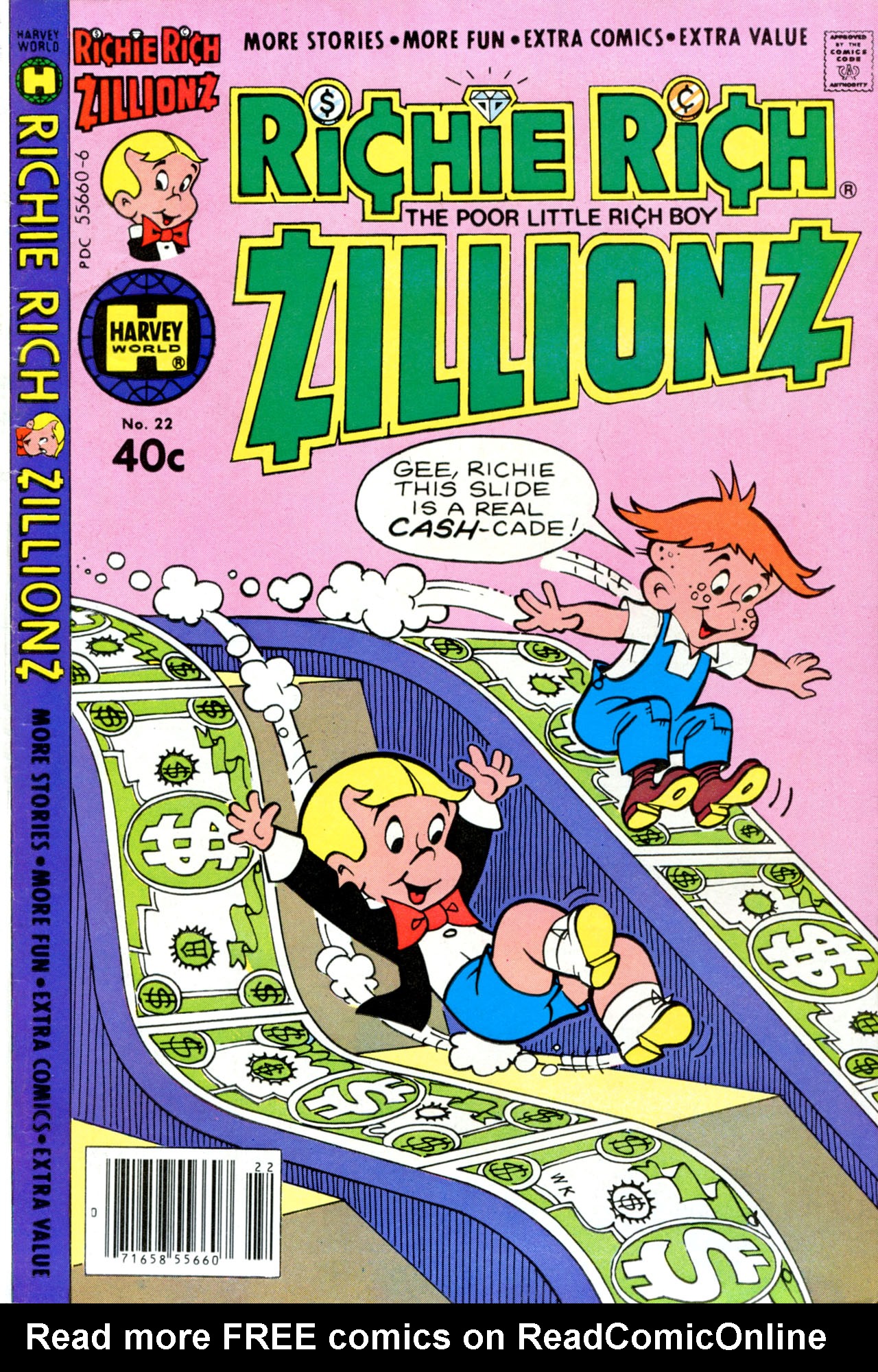 Read online Richie Rich Zillionz comic -  Issue #22 - 1