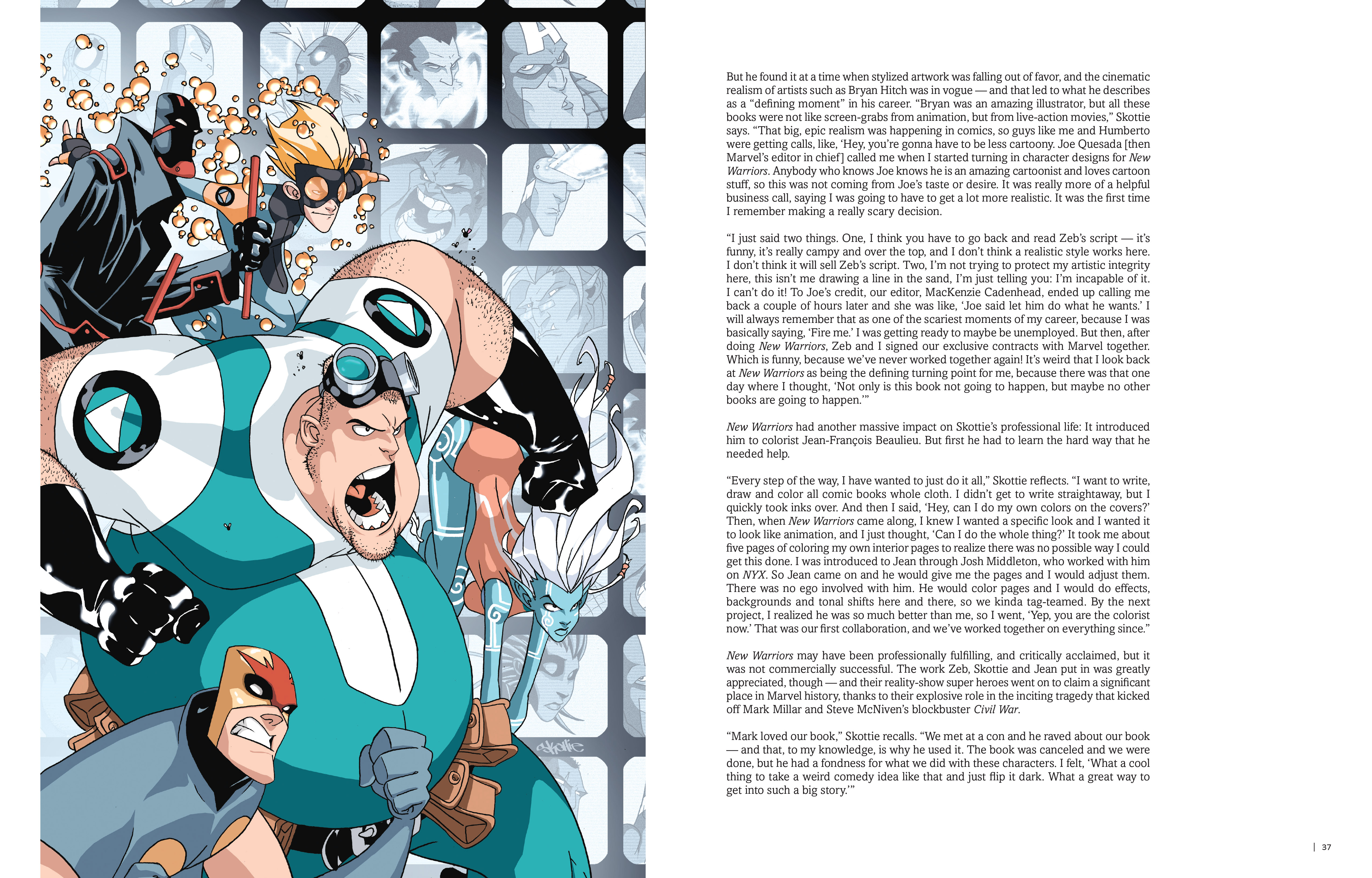 Read online The Marvel Art of Skottie Young comic -  Issue # TPB - 20