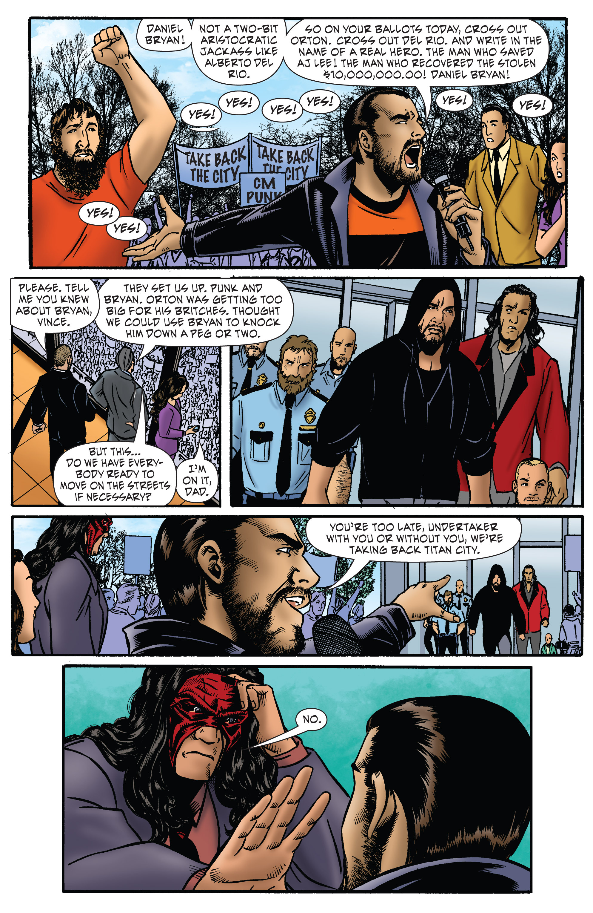 Read online WWE Superstars comic -  Issue #4 - 19