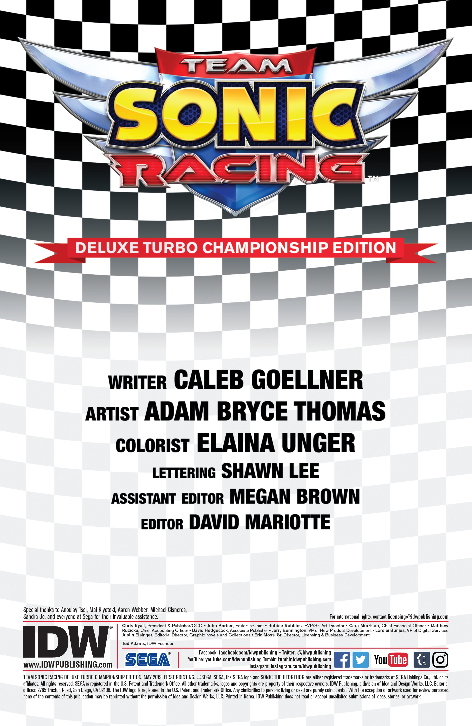 Read online Team Sonic Racing Deluxe Turbo Championship Edition comic -  Issue # Full - 2