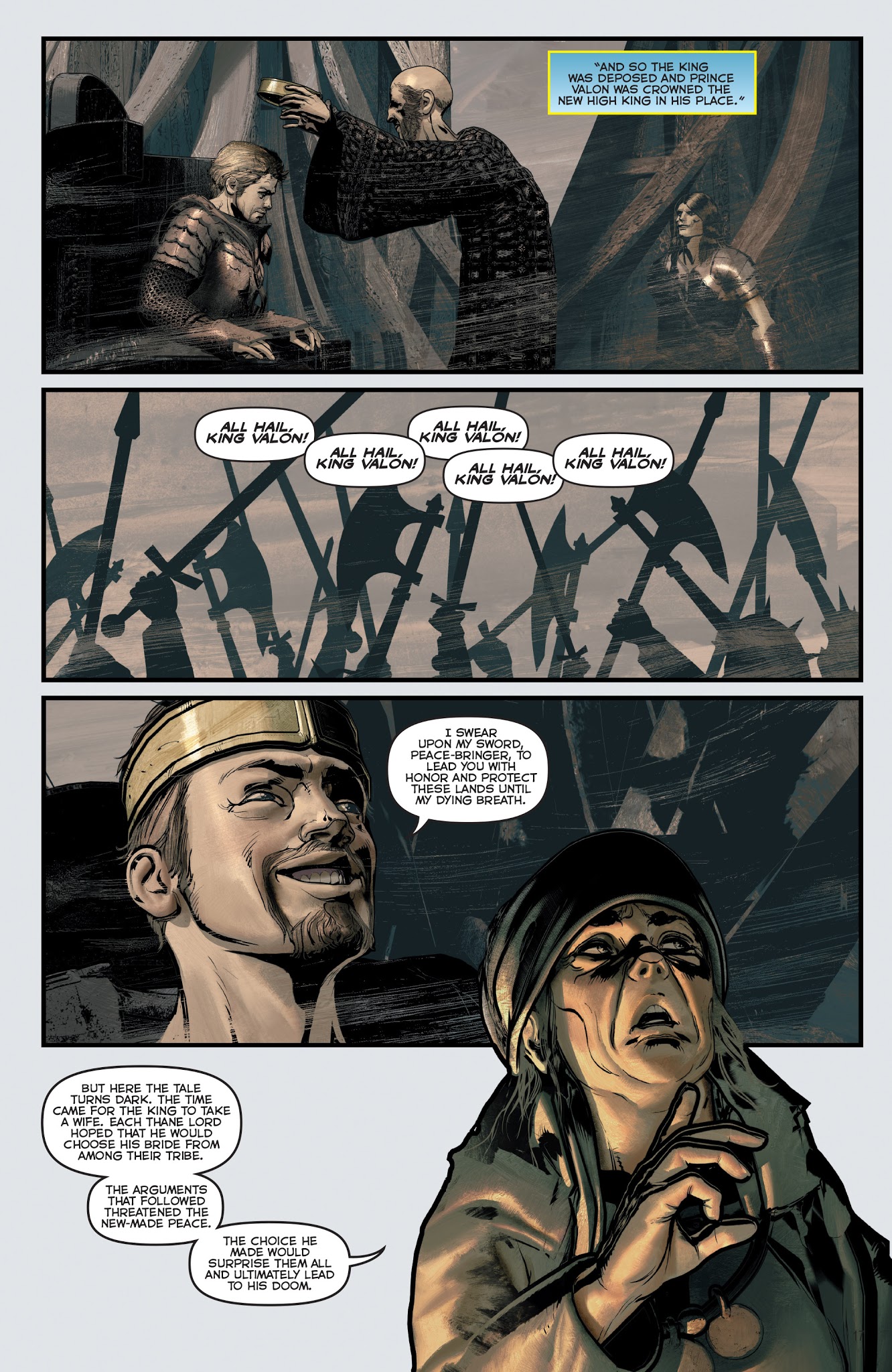 Read online Medieval Spawn and Witchblade comic -  Issue #1 - 19