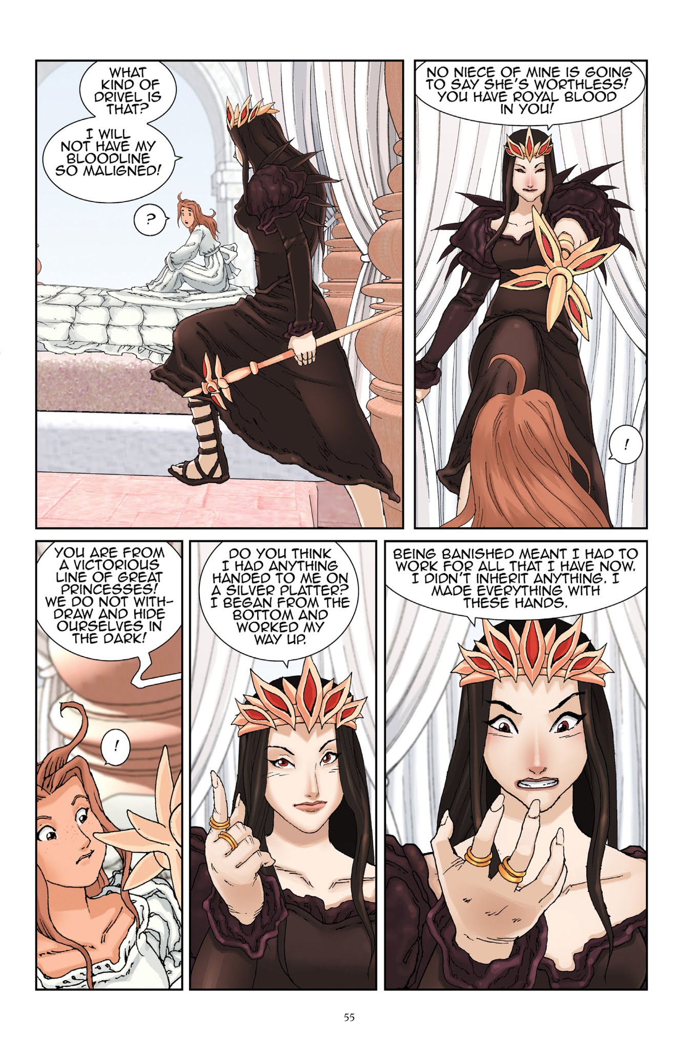 Read online Courageous Princess comic -  Issue # TPB 3 (Part 1) - 56