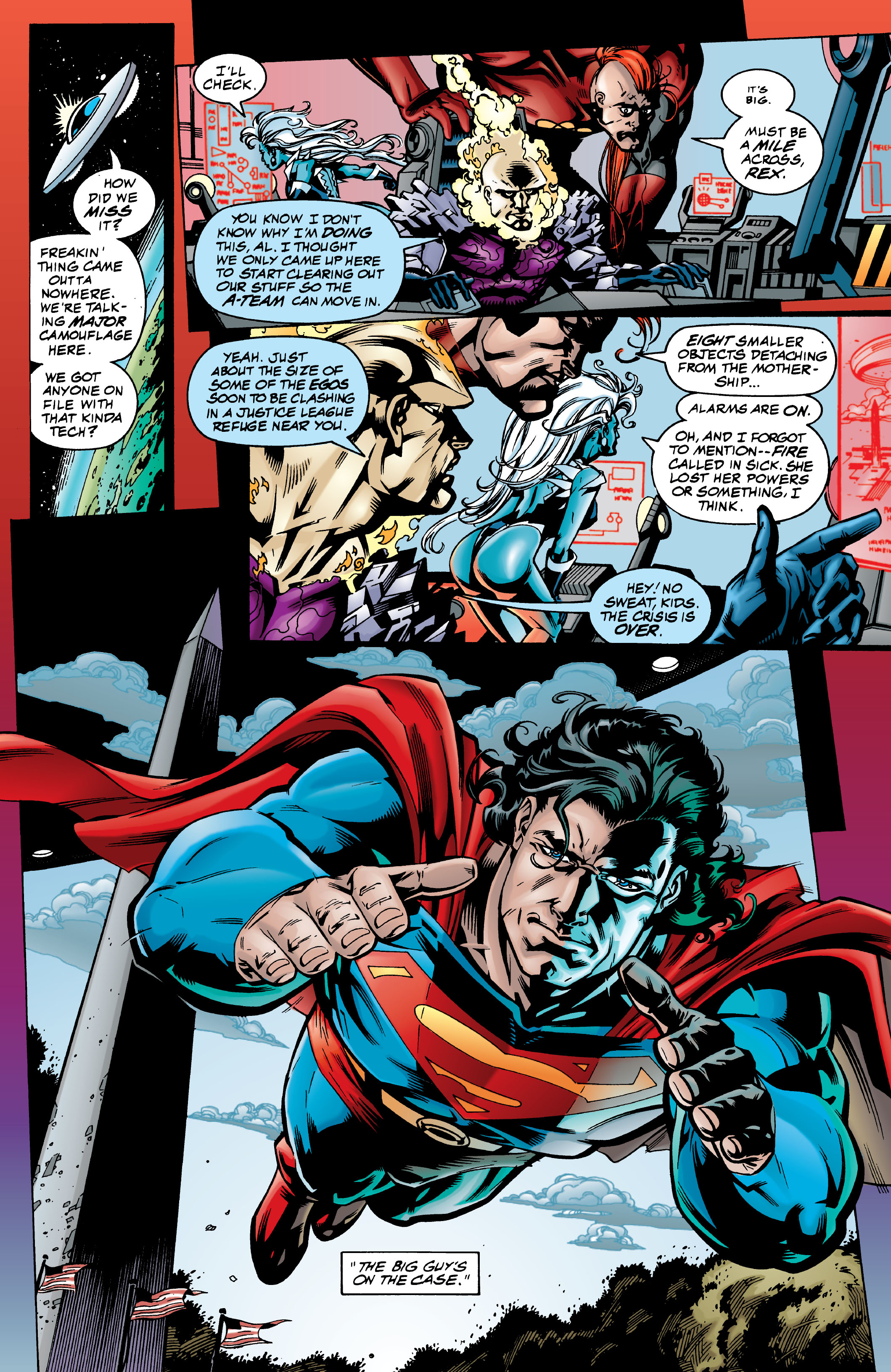 Something powers. DC "JLA" #1 (январь 1997 года. DC "JLA" #1.