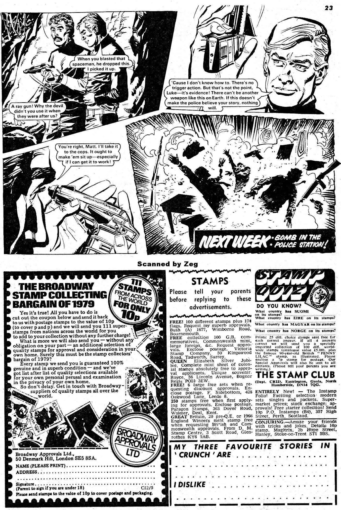 Read online The Crunch comic -  Issue #17 - 23