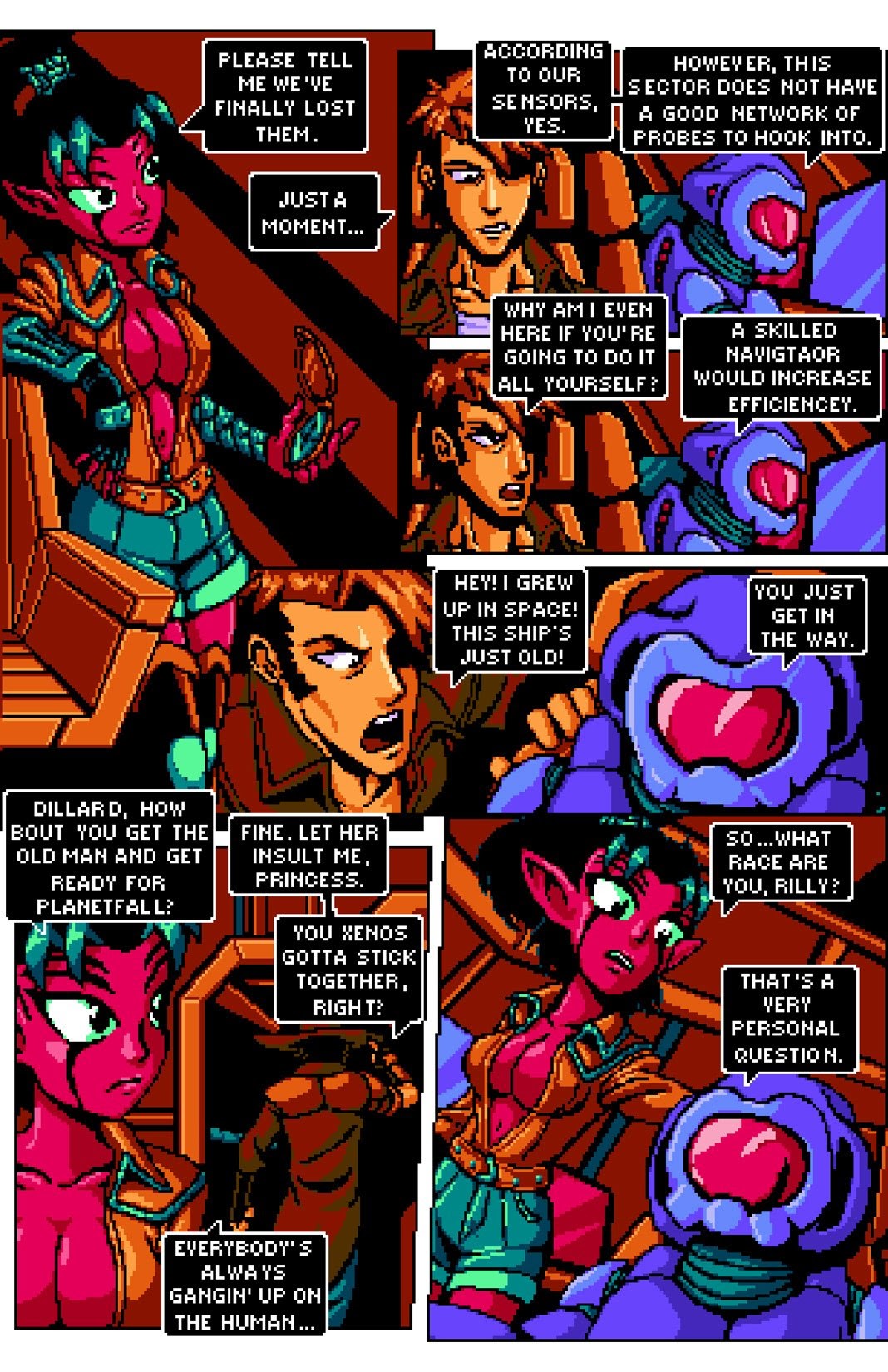 Read online Nova Phase comic -  Issue #1 - 21