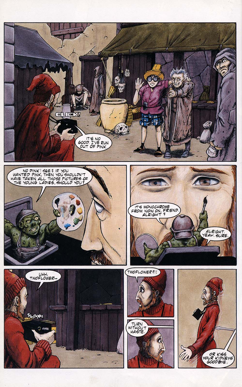 Read online Terry Pratchett's The Colour Of Magic comic -  Issue # TPB - 25