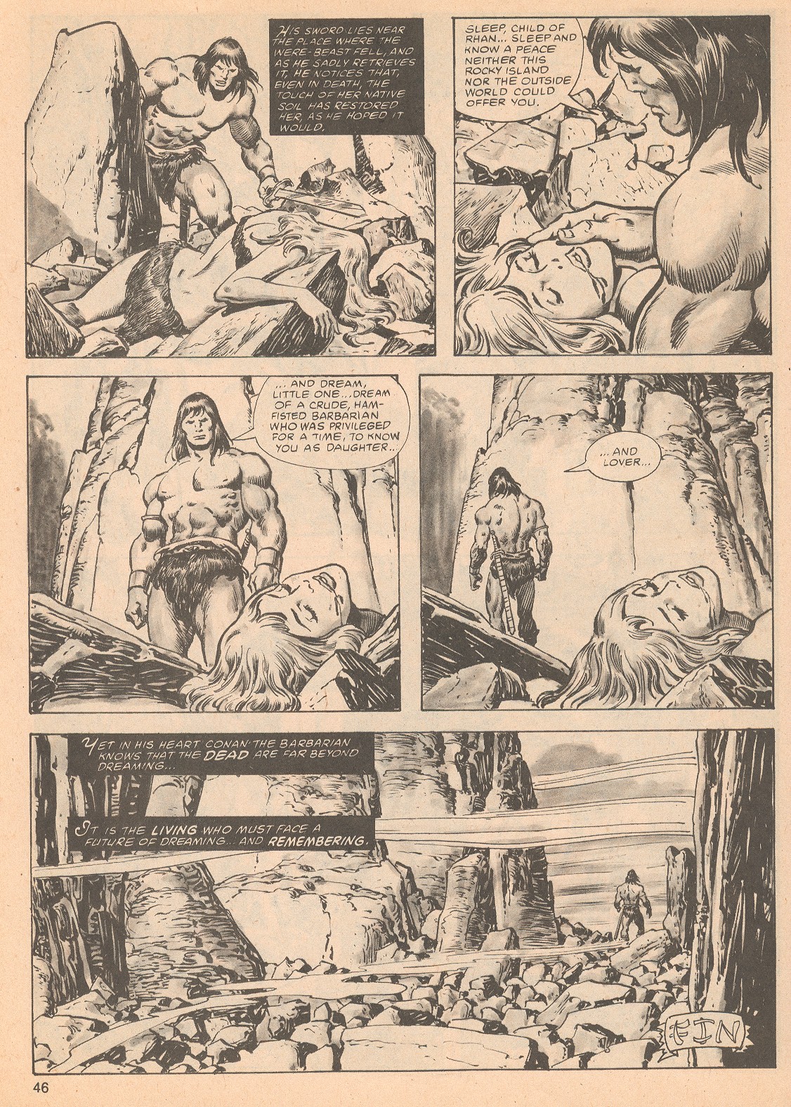 Read online The Savage Sword Of Conan comic -  Issue #64 - 46