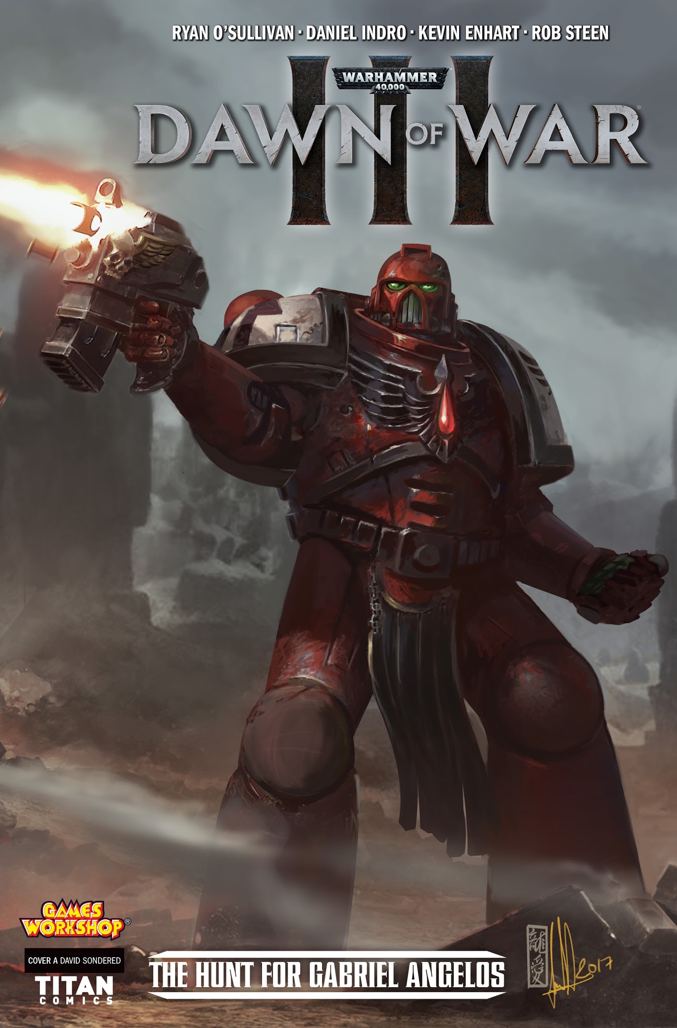 Read online Warhammer 40,000: Dawn of War comic -  Issue #4 - 1