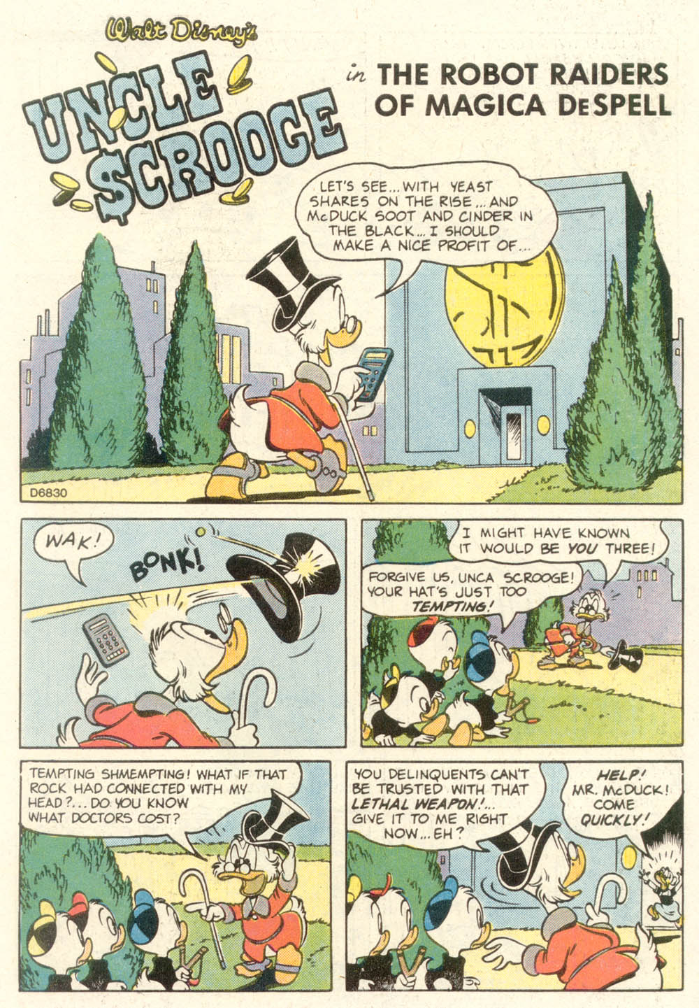 Read online Uncle Scrooge (1953) comic -  Issue #210 - 3