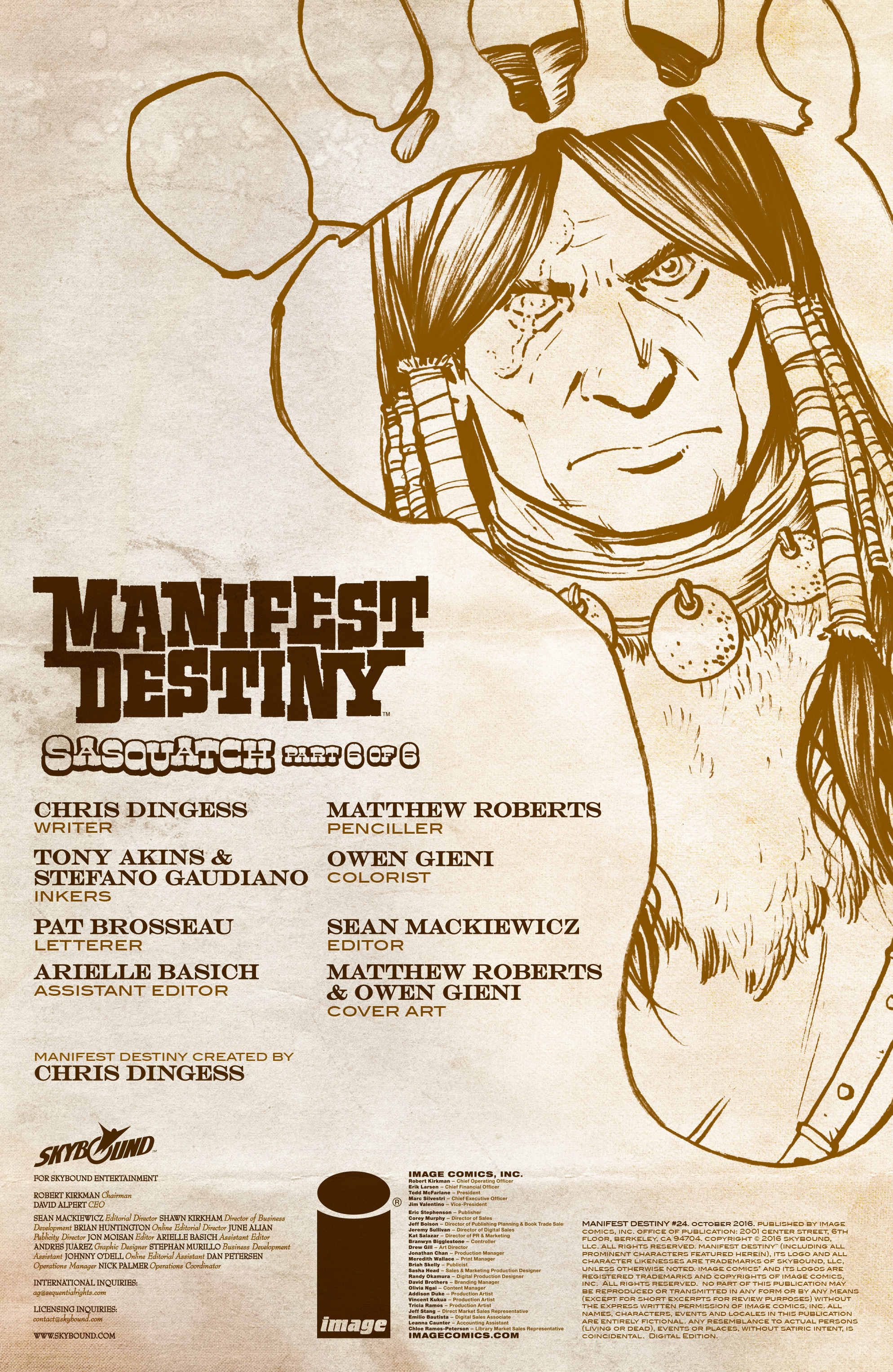 Read online Manifest Destiny comic -  Issue #24 - 2