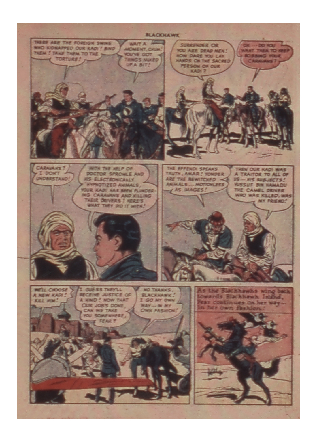 Read online Blackhawk (1957) comic -  Issue #19 - 25