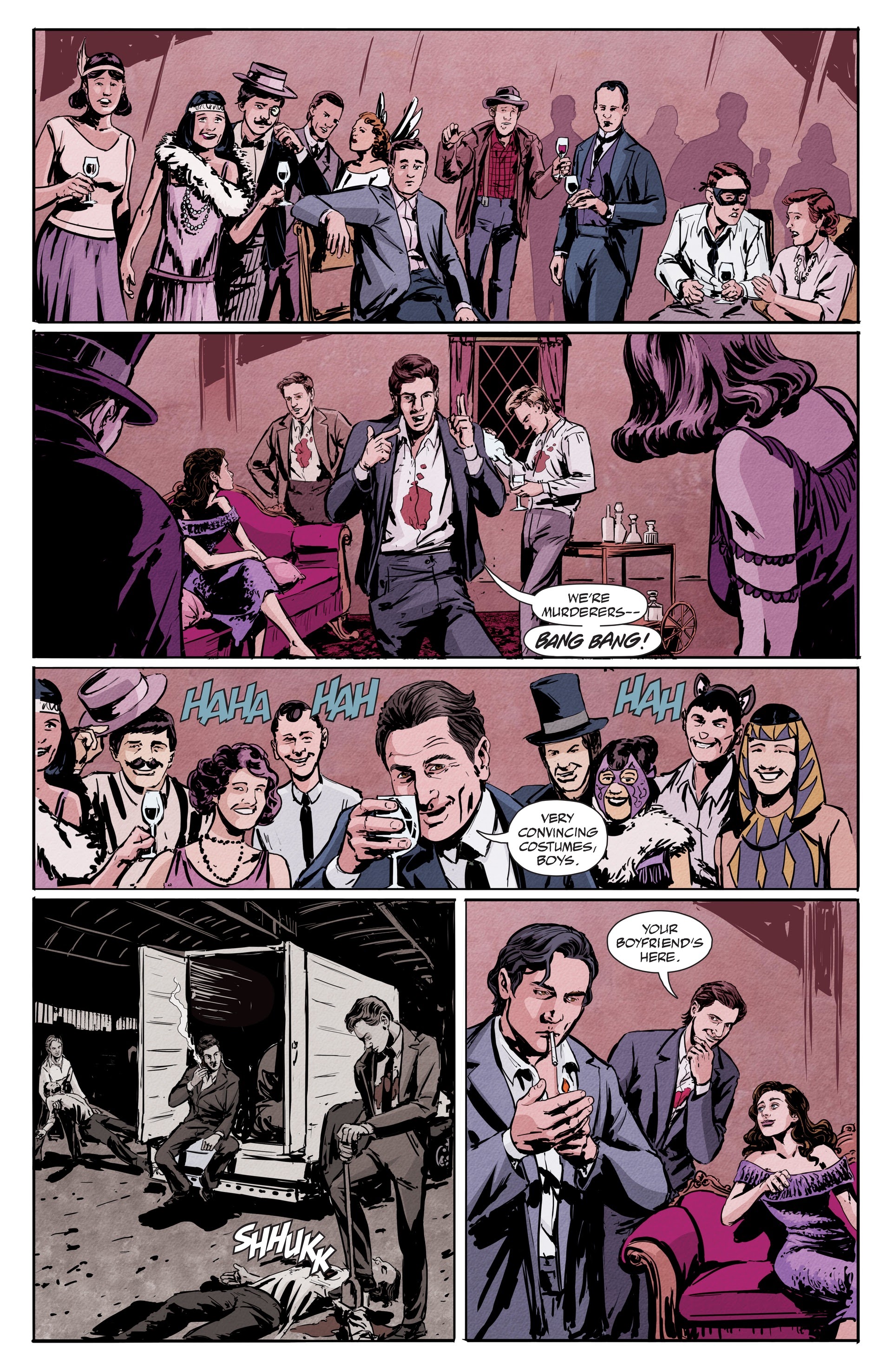 Read online Mafiosa comic -  Issue # TPB - 35