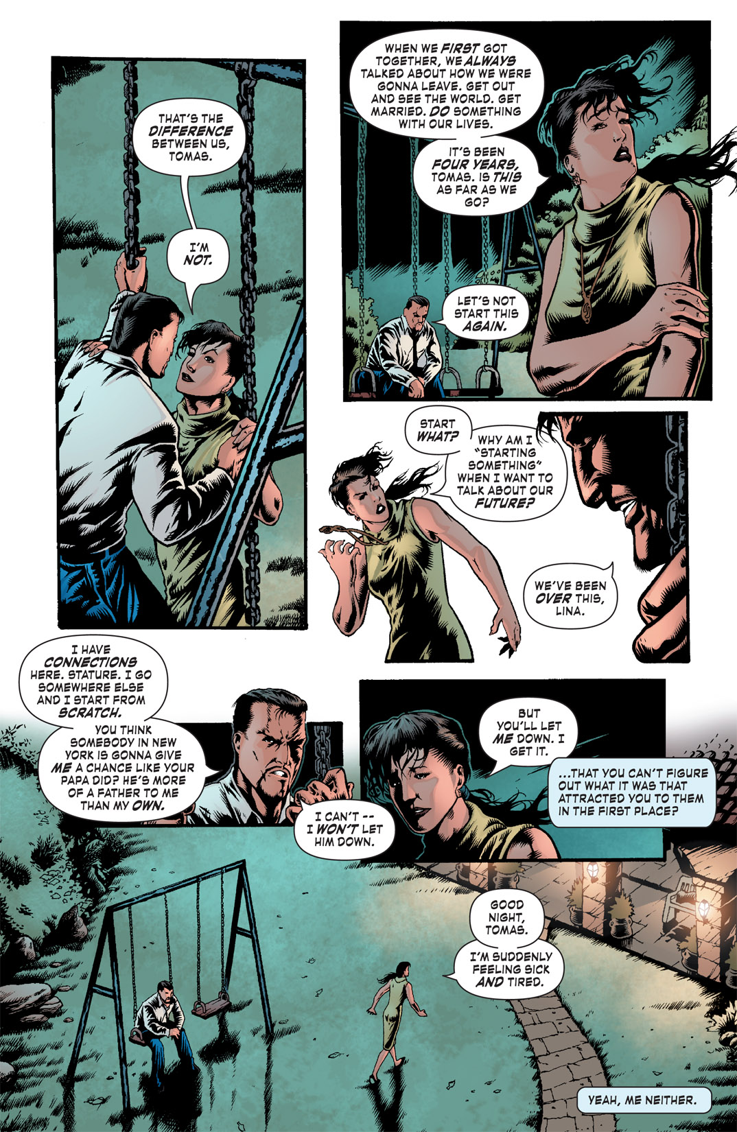 Read online Blacklight comic -  Issue #1 - 12