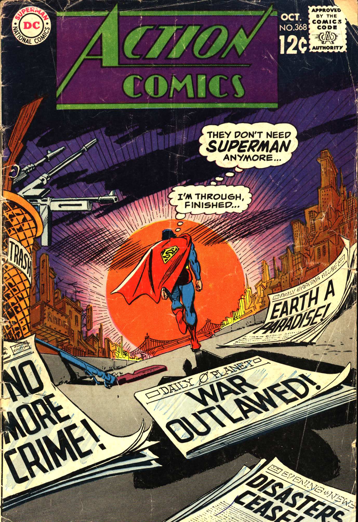Read online Action Comics (1938) comic -  Issue #368 - 1