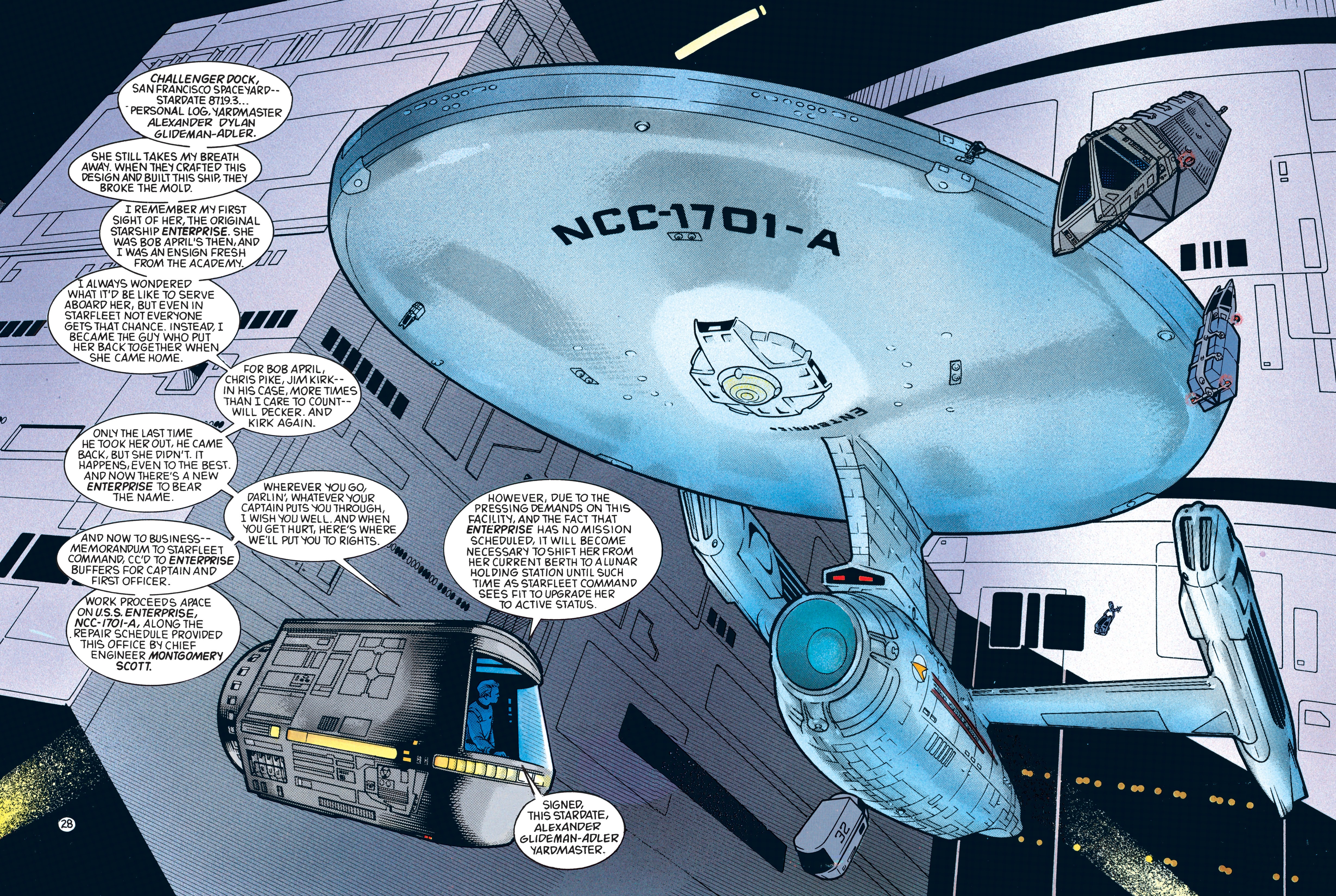 Read online Star Trek: Debt of Honor Facsimile Edition comic -  Issue # TPB - 32