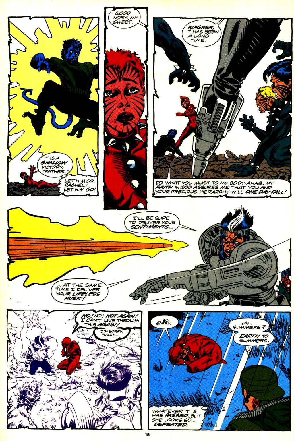 Read online Excalibur (1988) comic -  Issue #35 - 14