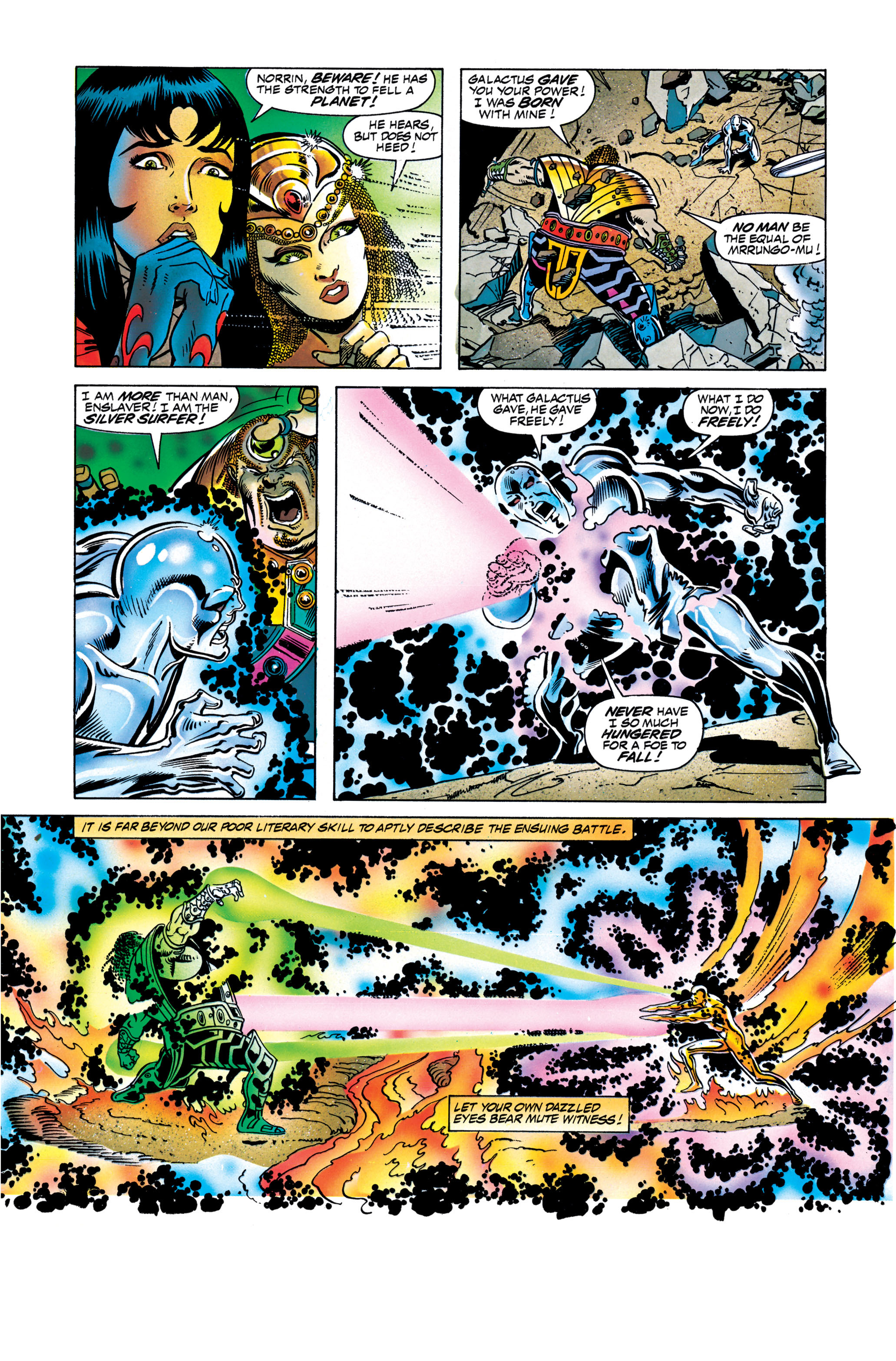 Read online Silver Surfer: Parable comic -  Issue # TPB - 125