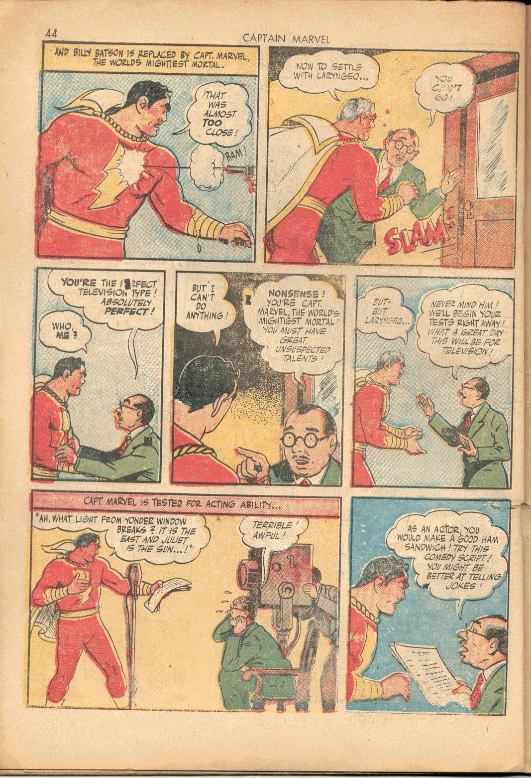 Read online Captain Marvel Adventures comic -  Issue #54 - 44
