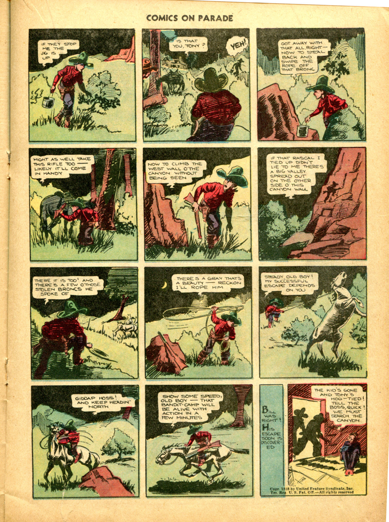 Read online Comics on Parade comic -  Issue #7 - 27