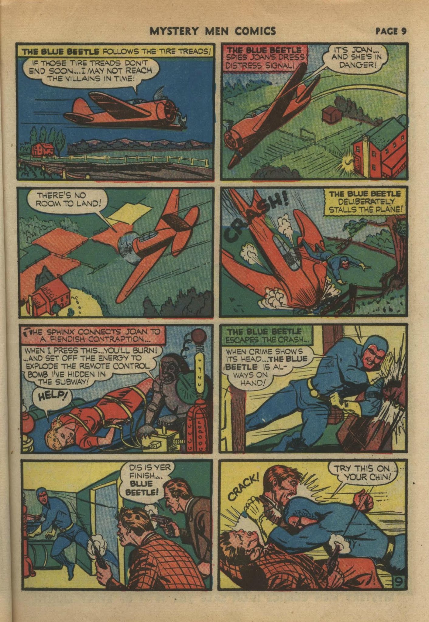 Read online Mystery Men Comics comic -  Issue #18 - 11