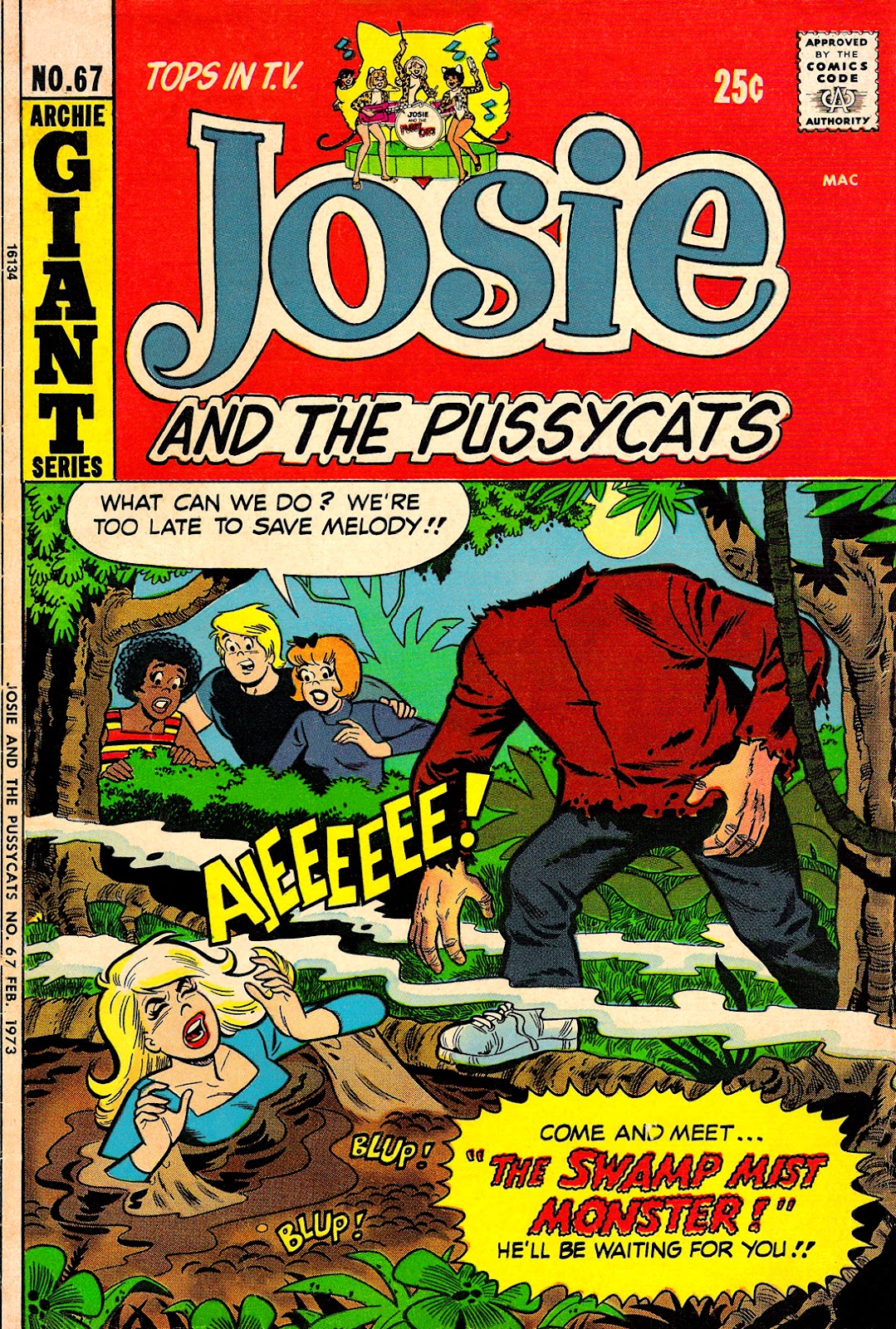 Josie and the Pussycats (1969) issue 67 - Page 1