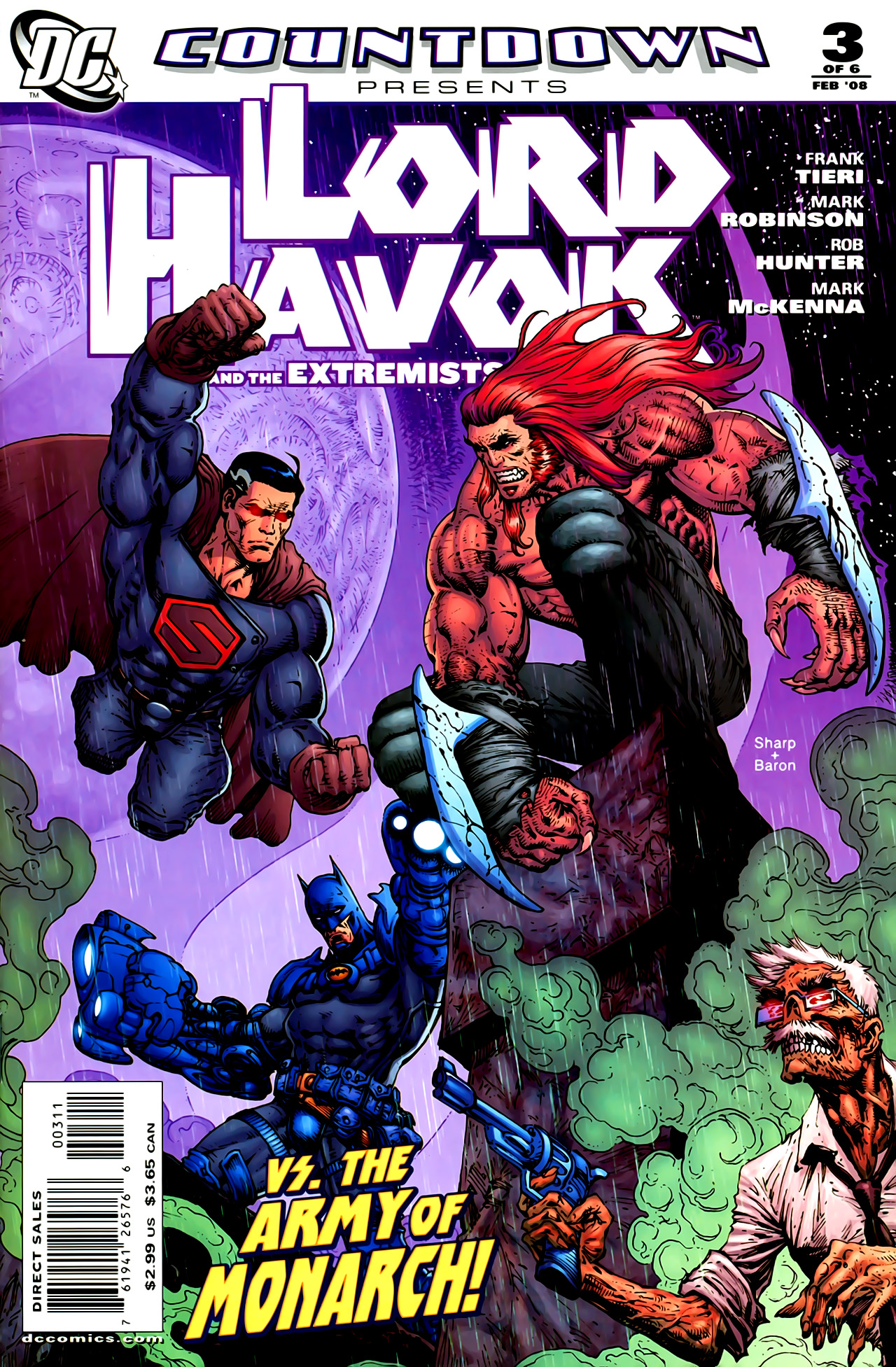 Read online Countdown Presents: Lord Havok and the Extremists comic -  Issue #3 - 1