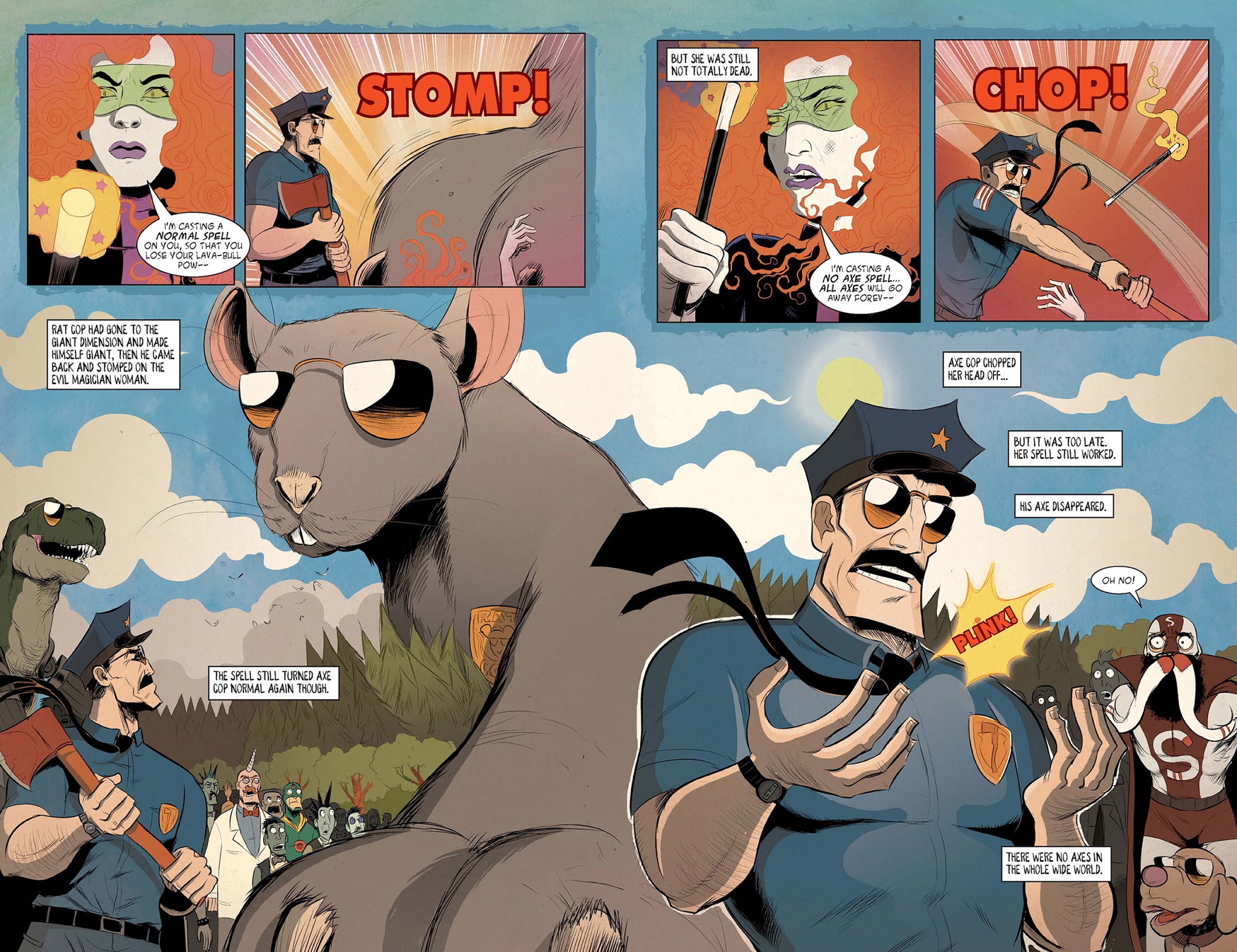 Read online Axe Cop comic -  Issue # TPB 2 - 76