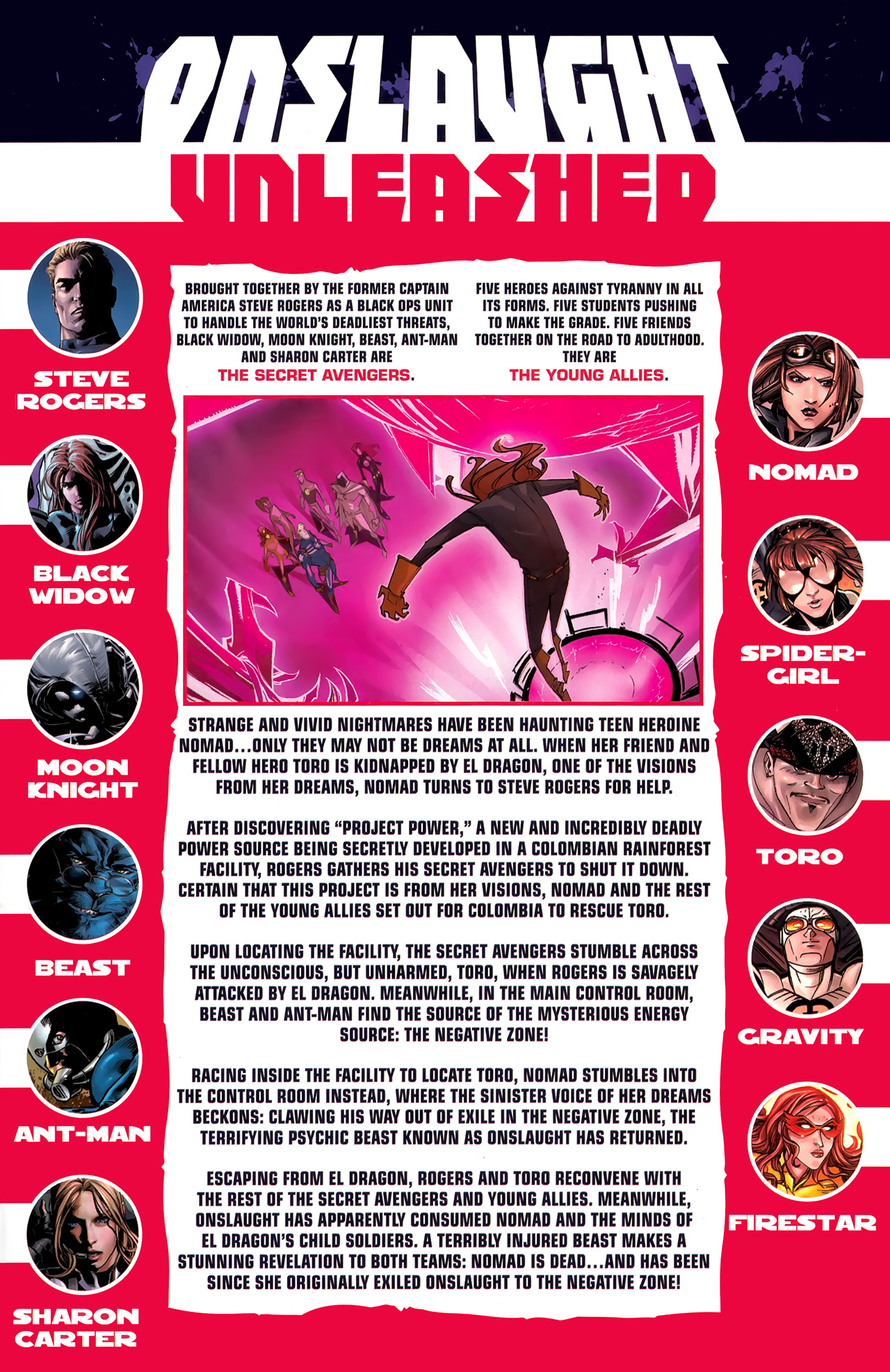 Read online Onslaught Unleashed comic -  Issue #3 - 4