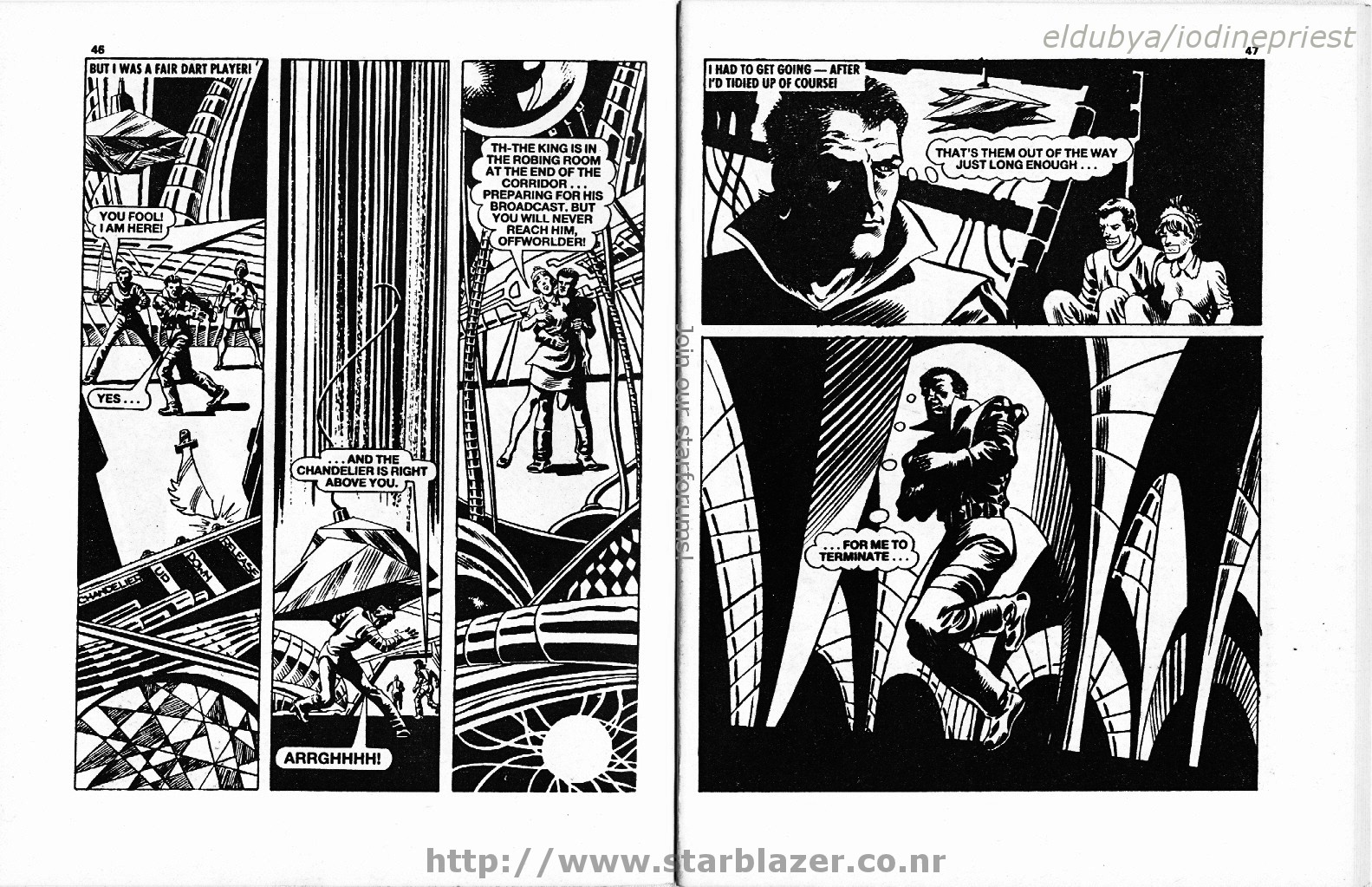 Read online Starblazer comic -  Issue #223 - 25