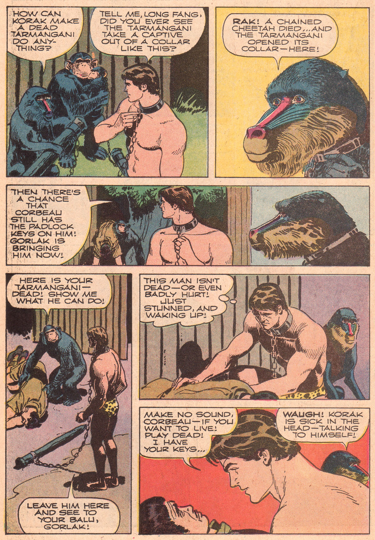 Read online Korak, Son of Tarzan (1964) comic -  Issue #41 - 21