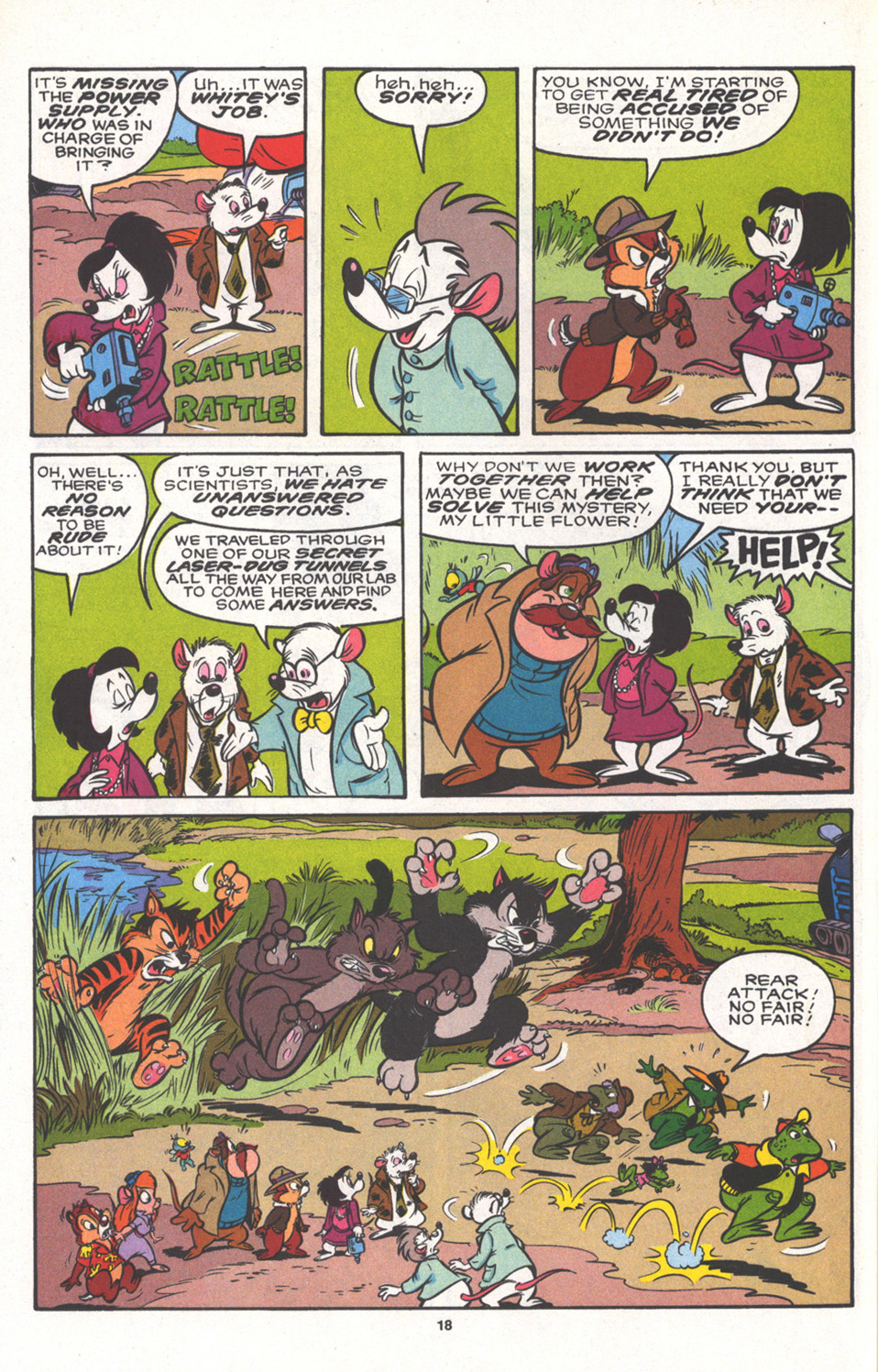 Read online Disney's Chip 'N Dale Rescue Rangers comic -  Issue #15 - 24