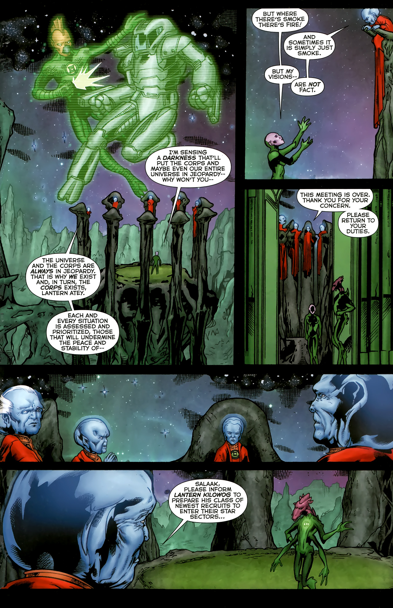 Read online Green Lantern Movie Prequel: Kilowog comic -  Issue # Full - 10