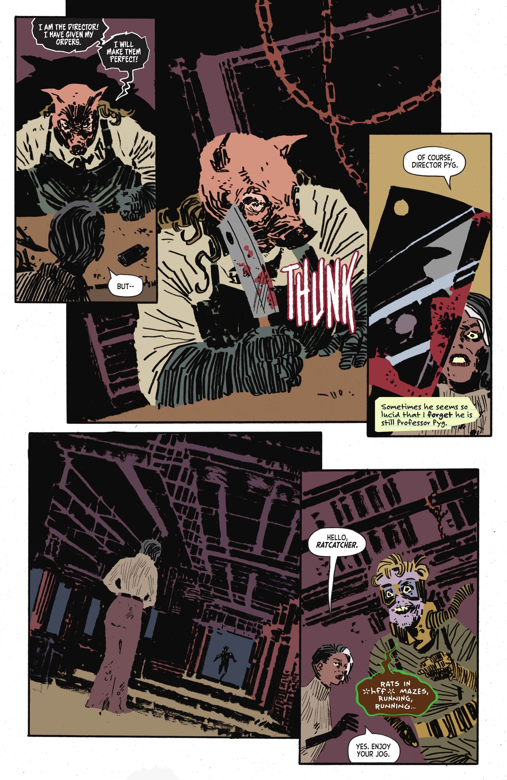 Read online Arkham City: The Order of the World comic -  Issue #6 - 7