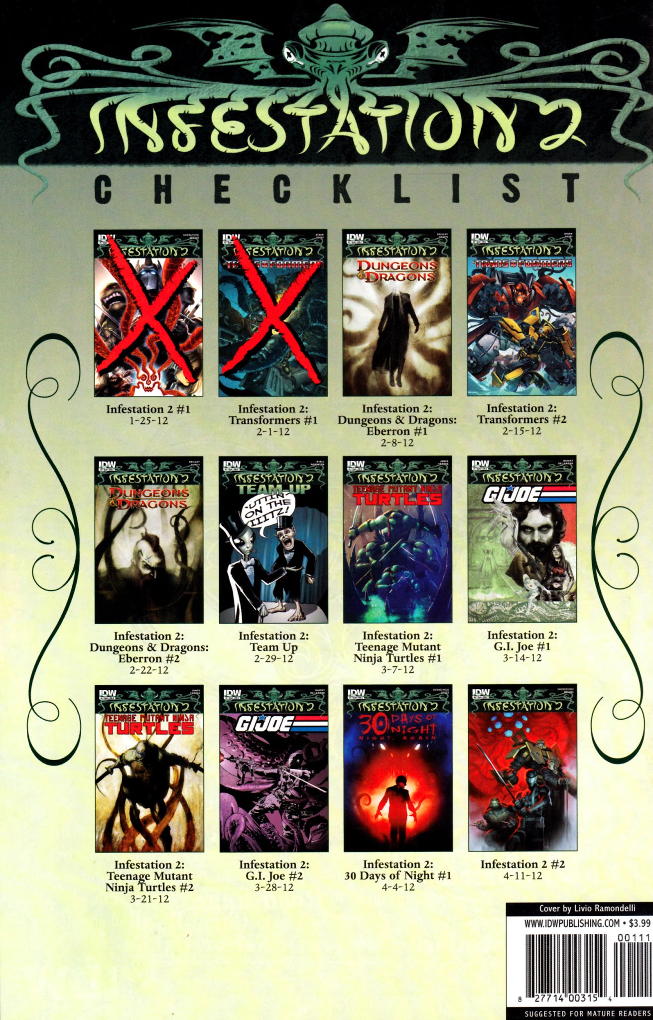 Read online Infestation 2: Transformers comic -  Issue #1 - 32