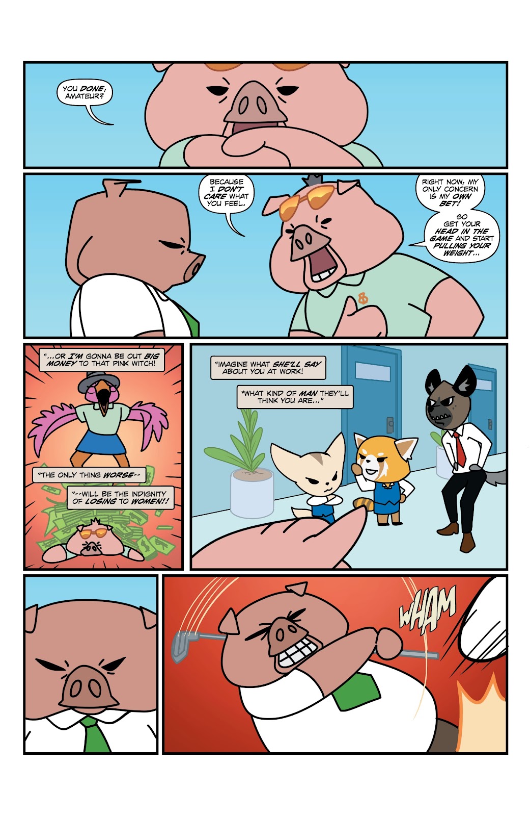 Aggretsuko Meet Her Friends issue 3 - Page 21