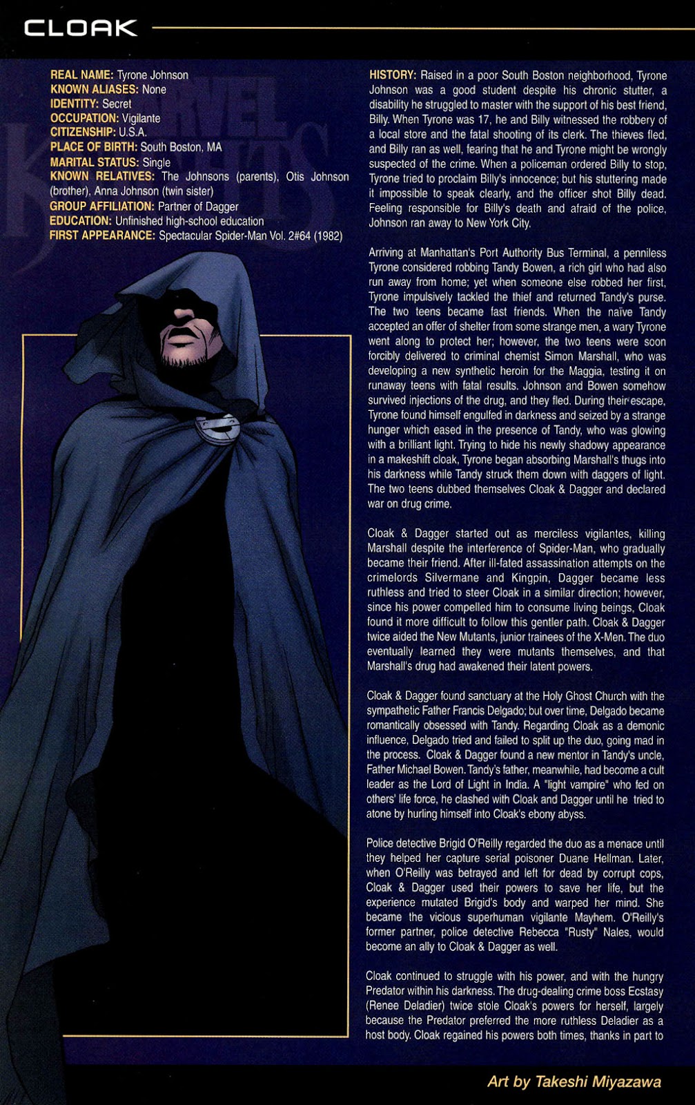 The Official Handbook of the Marvel Universe: Marvel Knights issue Full - Page 12