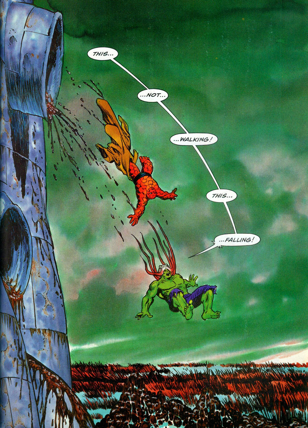Read online Marvel Graphic Novel comic -  Issue #29 - Hulk & Thing - The Big Change - 31