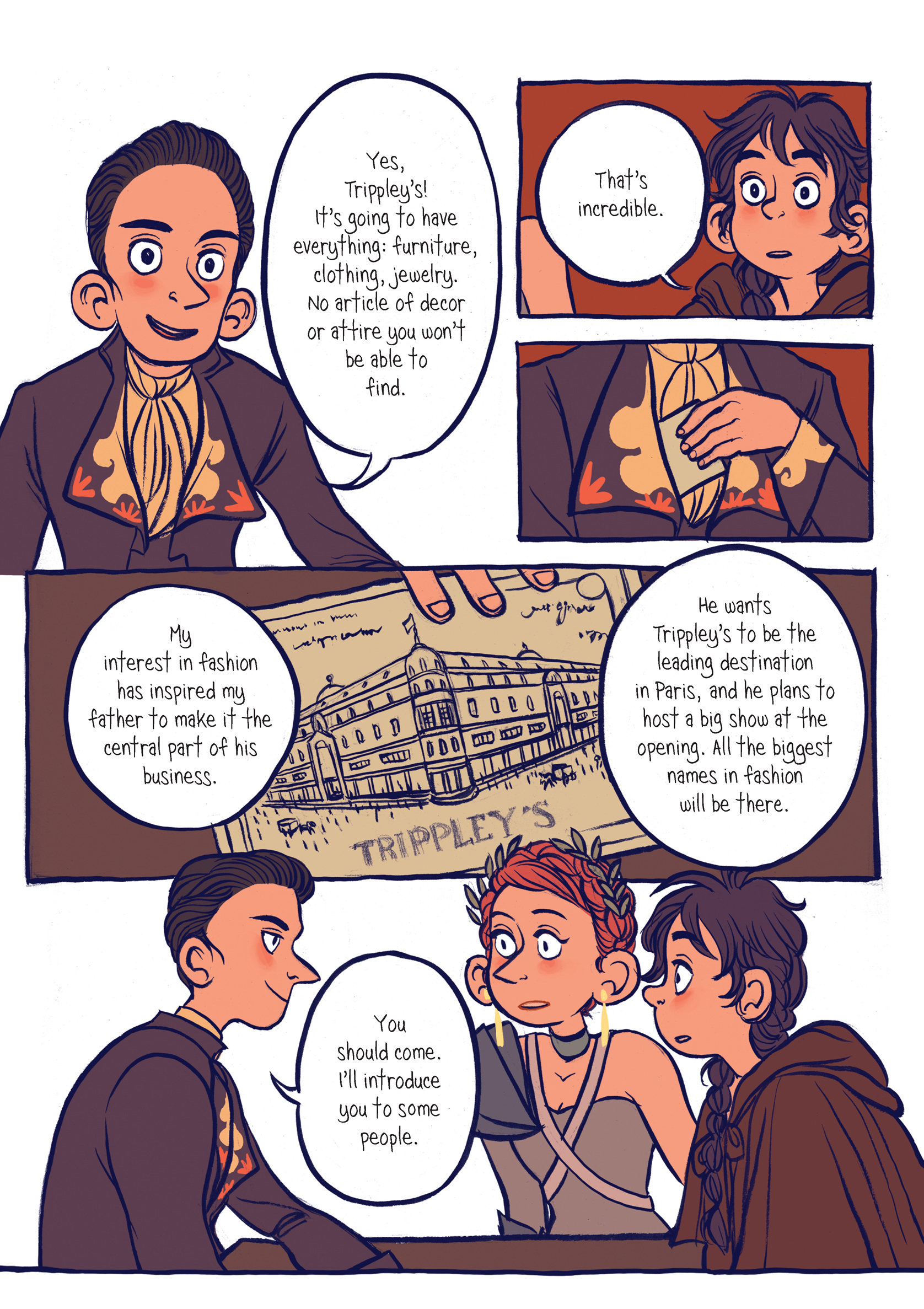 Read online The Prince and the Dressmaker comic -  Issue # TPB (Part 2) - 1