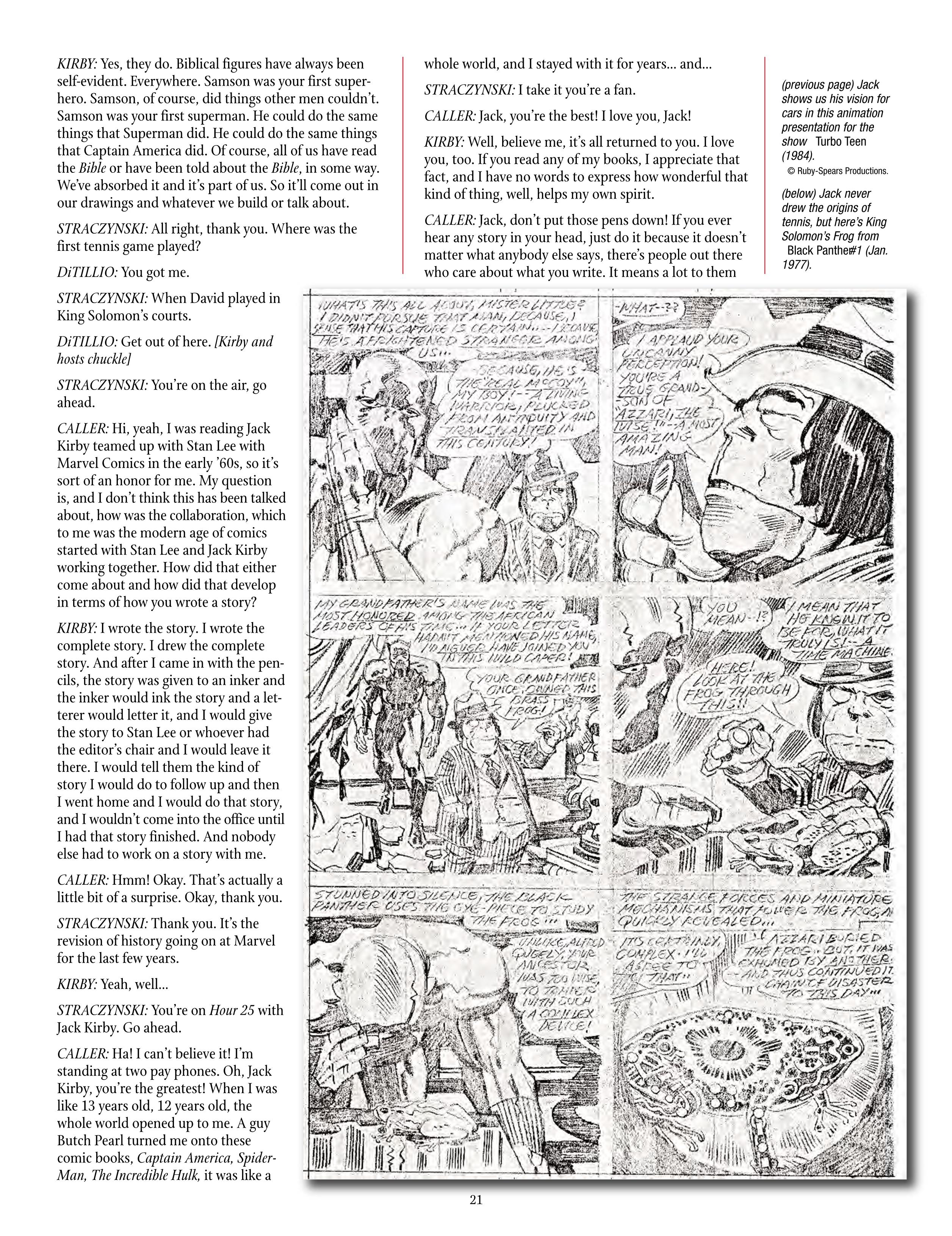 Read online The Jack Kirby Collector comic -  Issue #68 - 23