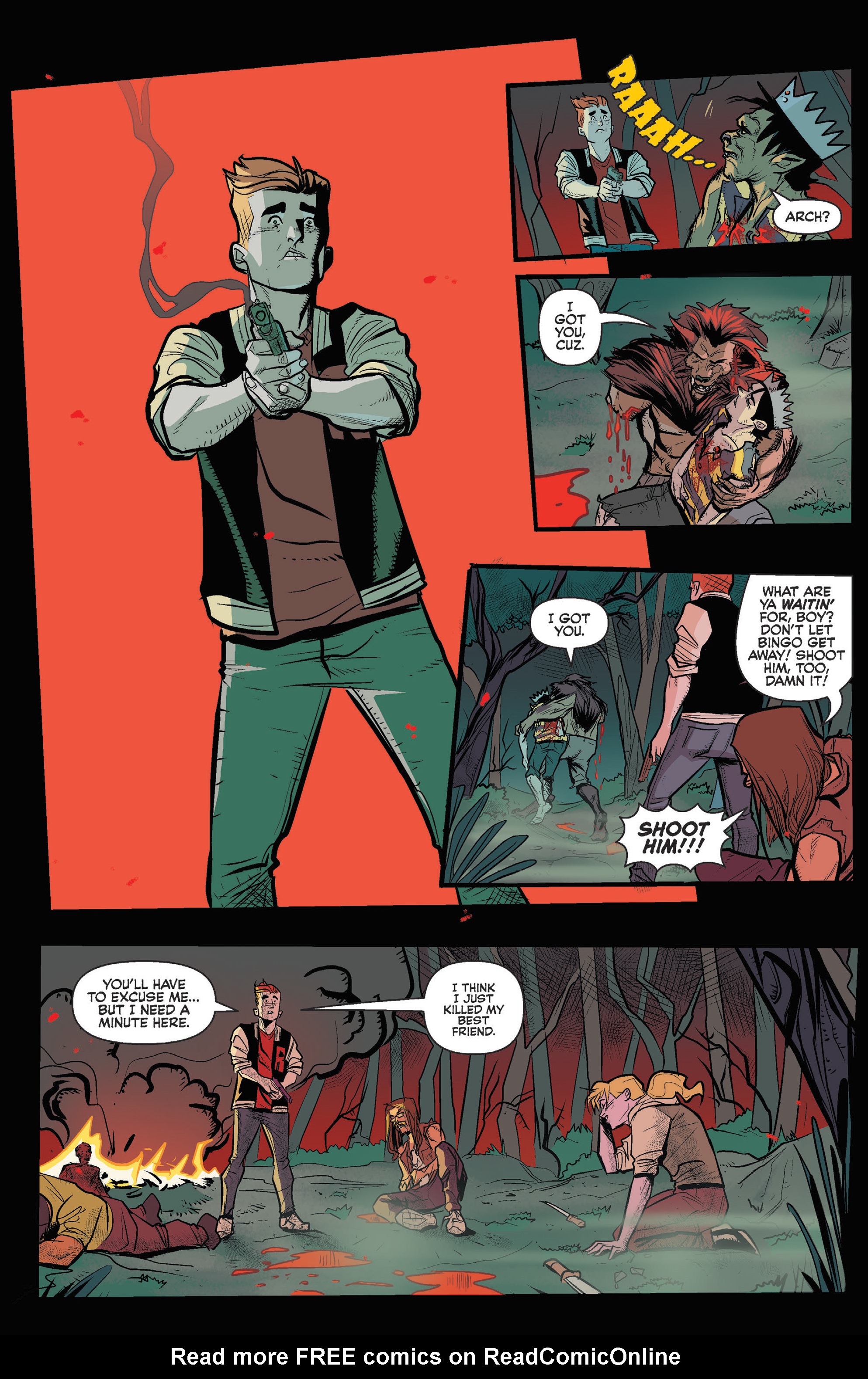 Read online Jughead The Hunger comic -  Issue #3 - 18