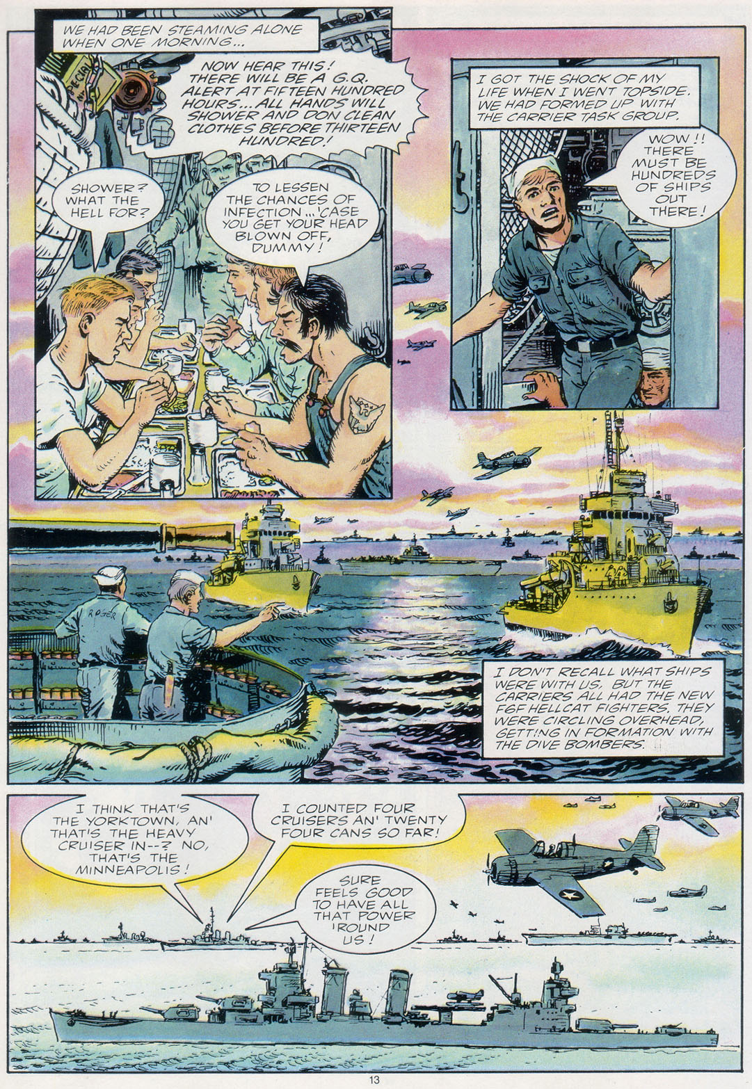 Read online Marvel Graphic Novel comic -  Issue #30 - A Sailor's Story - 19