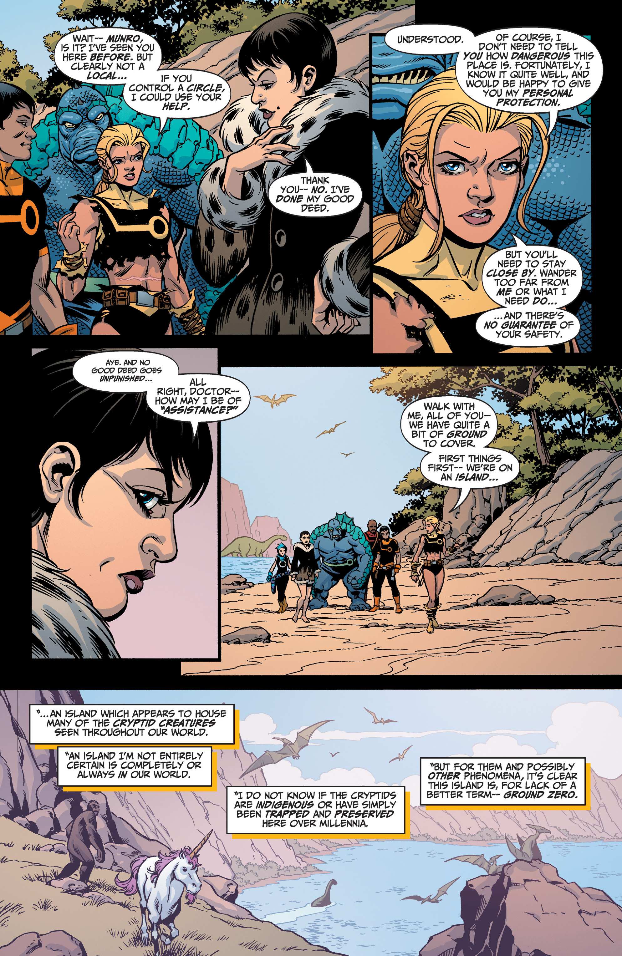 Read online Section Zero (2019) comic -  Issue #6 - 9