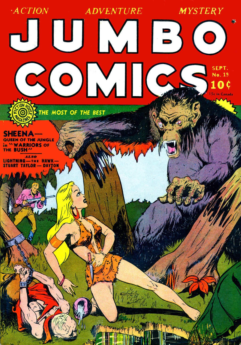Read online Jumbo Comics comic -  Issue #19 - 2